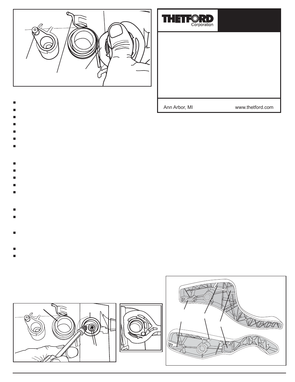 Thetford 42049 - Water Valve User Manual | 1 page