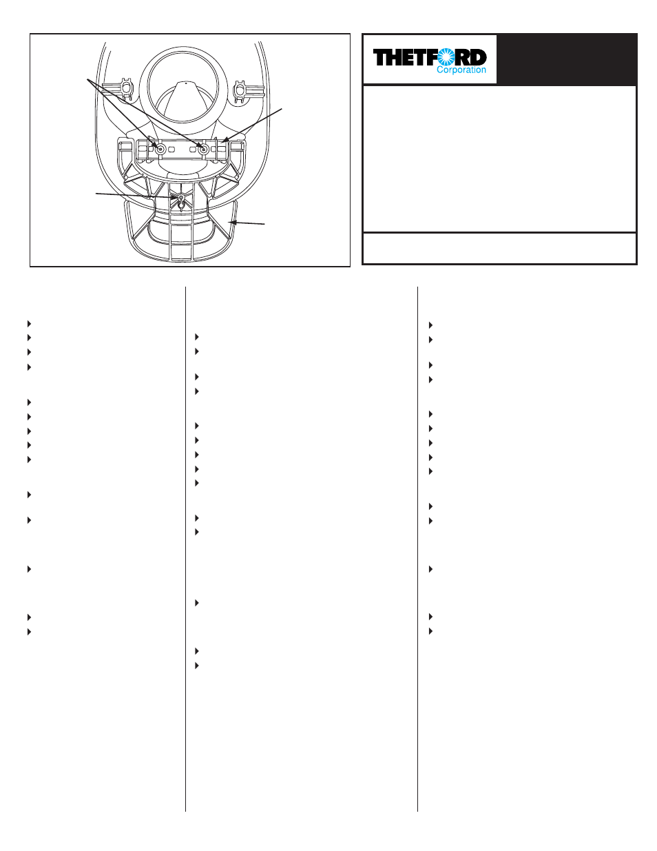 Thetford 34106 - Pedal Cable User Manual | 4 pages