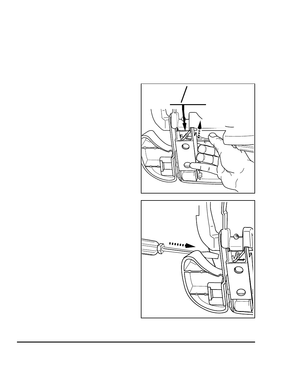 Thetford 33187 - Lower Mechanism User Manual | 2 pages