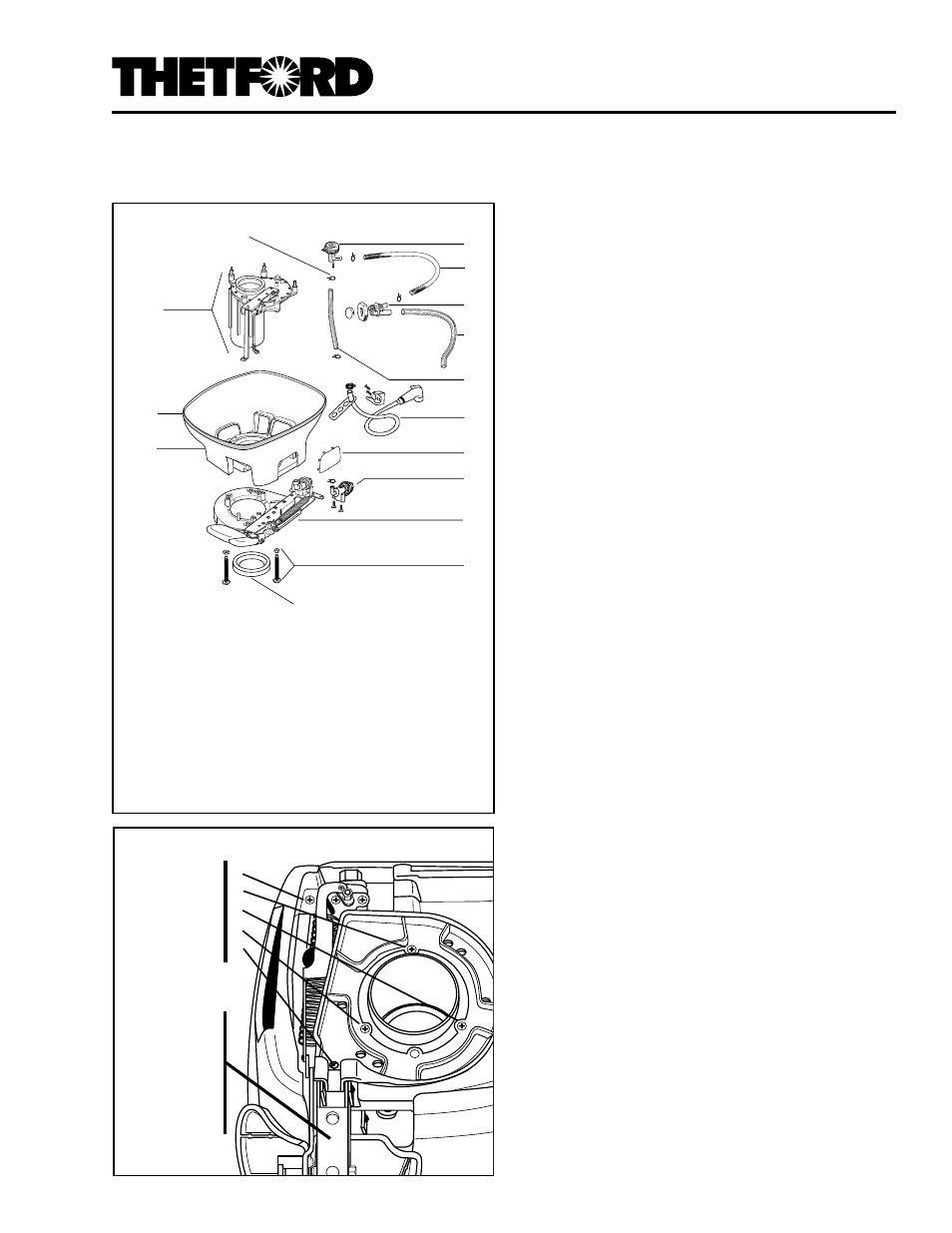 Fig. 2, Fig. 1, Tools needed | Toilet removal, Old part removal, Aqua-magic, Aurora, Lower mechanism replacement assembly, De pièce, Outils nécessaires | Thetford 33187 - Lower Mechanism User Manual | Page 2 / 2