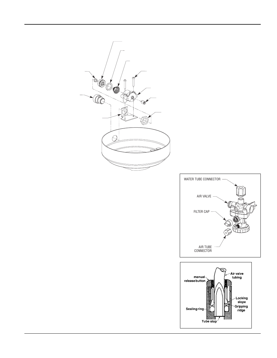 Actuator module components, Metering air valve maintenance, Adjust air valve meter time | Tube connection leaks | Bradley Smoker Terreon TDB3104 User Manual | Page 25 / 29
