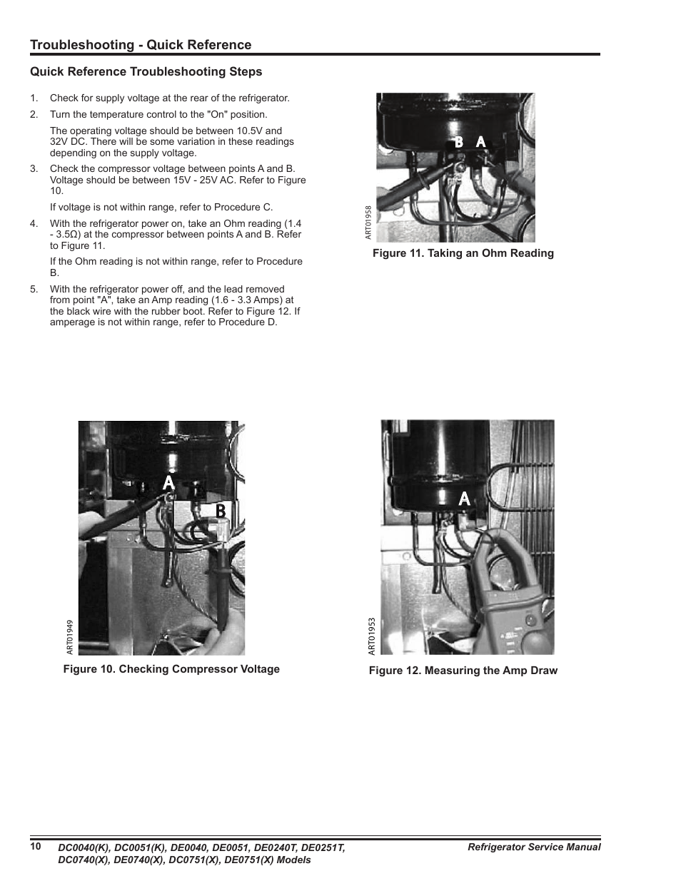 Thetford NR740 User Manual | Page 10 / 12