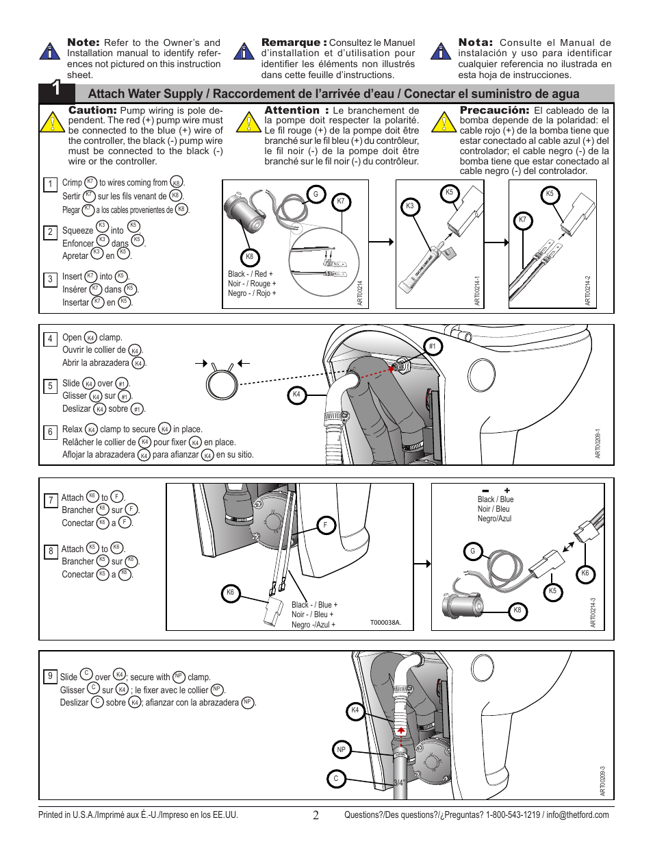 Thetford 38863 User Manual | Page 2 / 2
