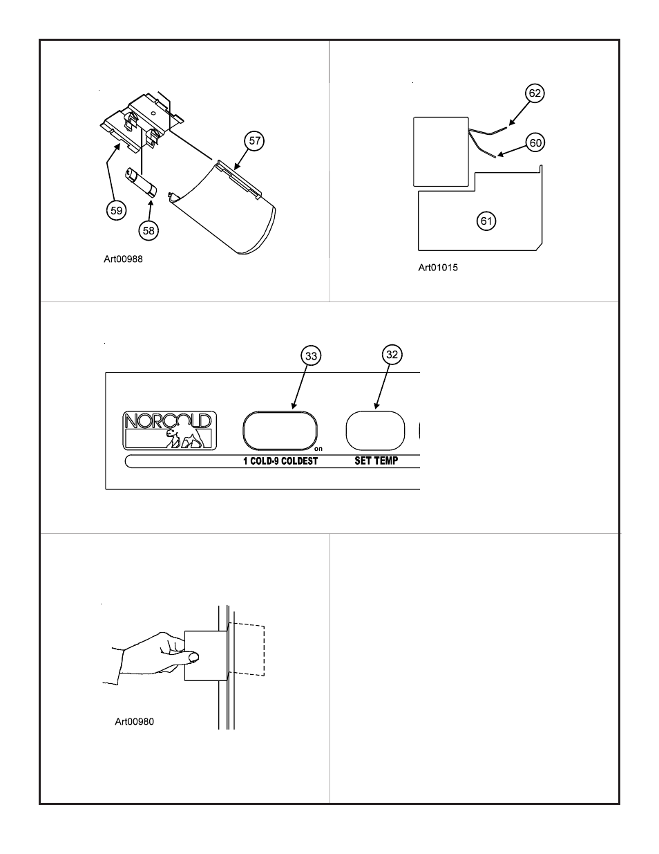 Thetford 1200 Series AC With Cooling Unit Sensing Capabilities User Manual | Page 14 / 16