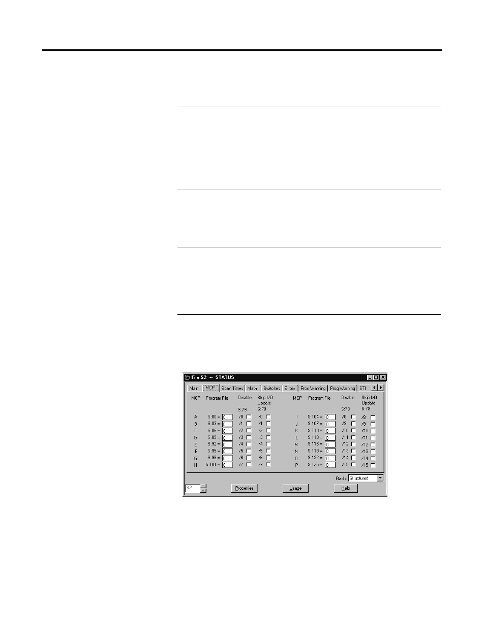 Configuring mcps, Configuring mcps -3 | Rockwell Automation 1785-Lxxx Enhanced and Ethernet PLC-5 Programmable Controllers User Manual | Page 255 / 388