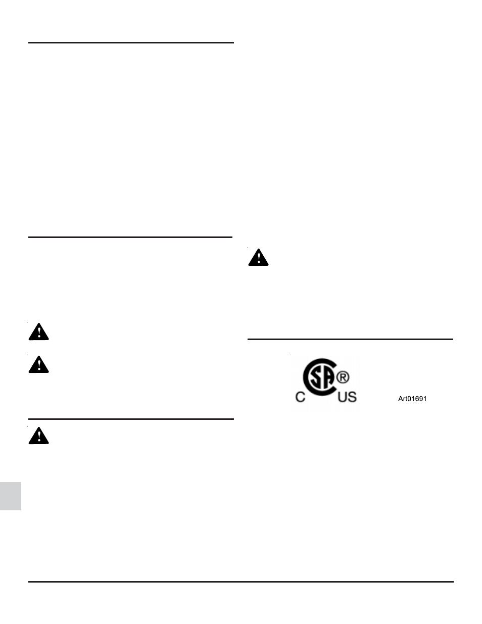 Thetford 1200 Series AC User Manual | Page 2 / 19