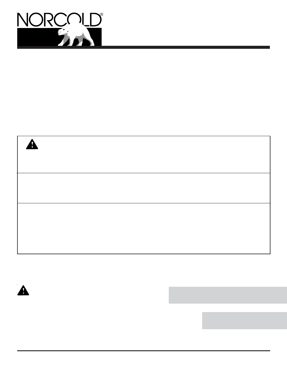 Thetford 1200 Series GE User Manual | 21 pages