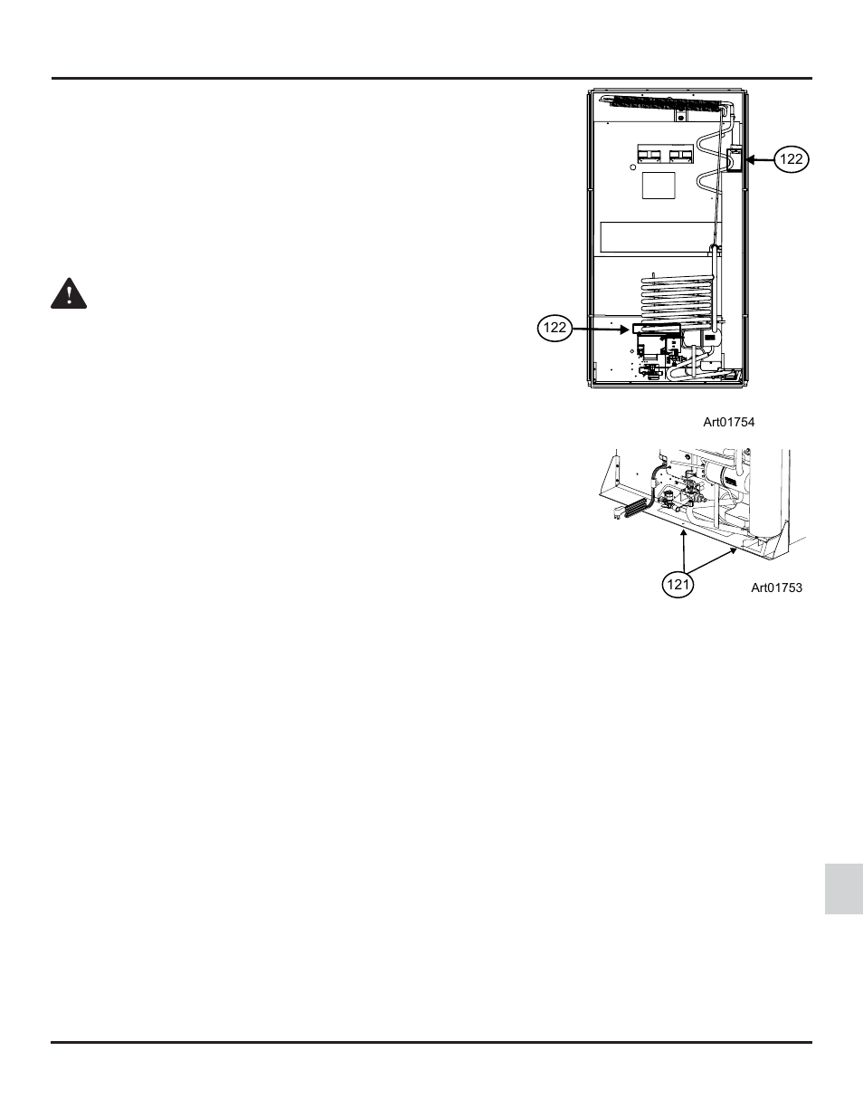 Install the refrigerator | Thetford 1210 Series AC - Through 09/07 User Manual | Page 15 / 19