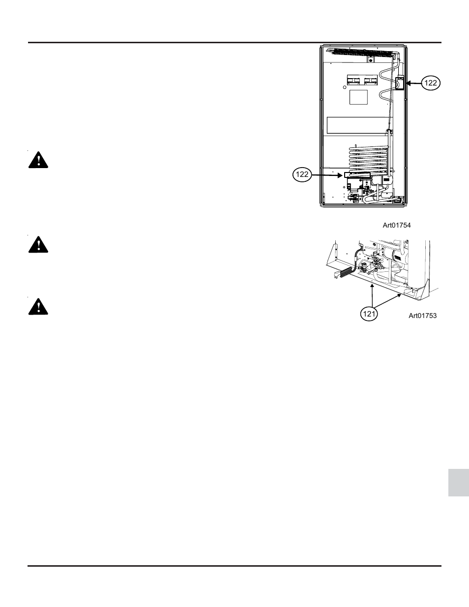 Install the refrigerator | Thetford 1210 Series GE - Through 10/07 User Manual | Page 15 / 22