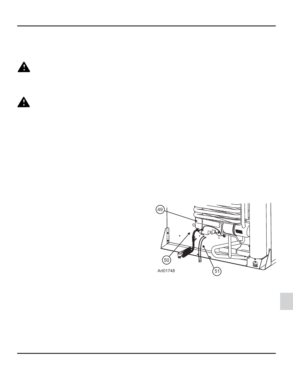 Connect the electrical components, Connect the 120 volts ac supply, Connect the 12 volts dc supply | Thetford 1210 Series GE - Through 10/07 User Manual | Page 17 / 22