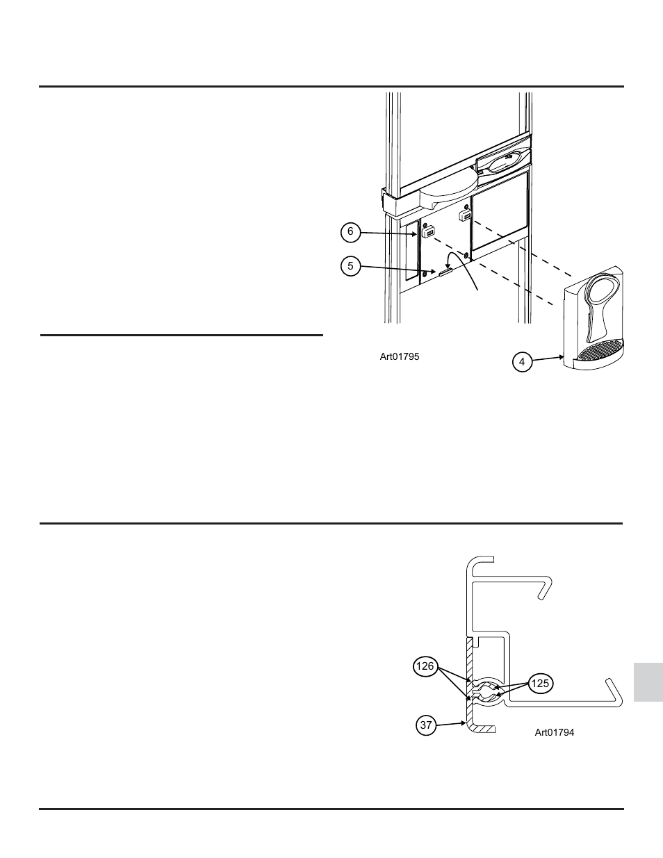 Installation instructions | Thetford 1210 Series Water Dispenser User Manual | Page 7 / 10