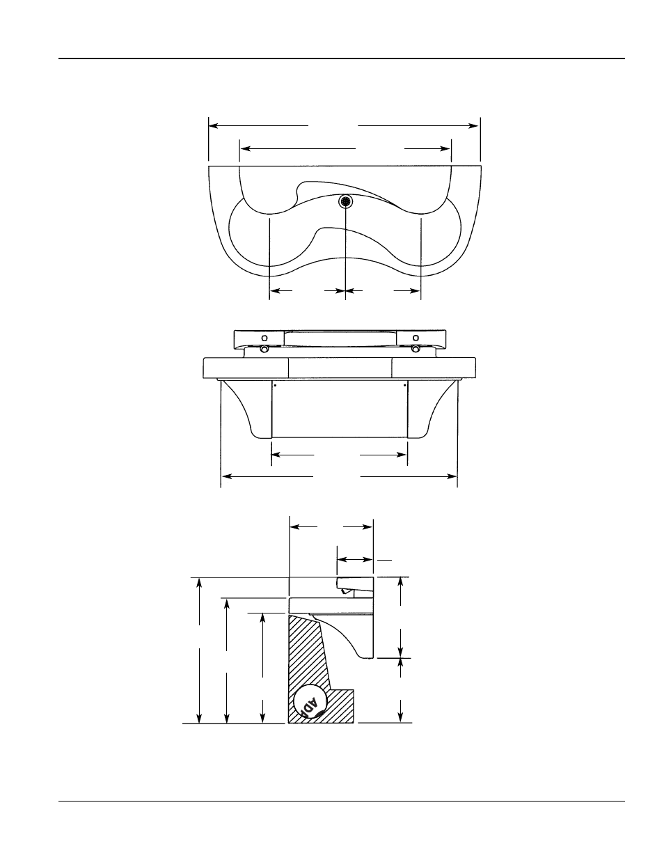 Mg-2/bir3 express® lavatory system dimensions | Bradley Smoker MG-2/BIR3 User Manual | Page 3 / 19