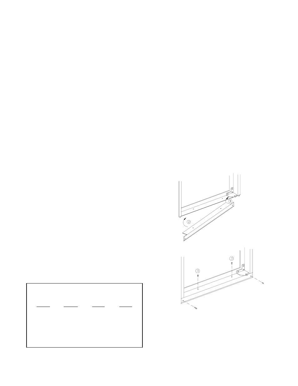 Installation instructions | Thetford 6100 Series User Manual | Page 8 / 25