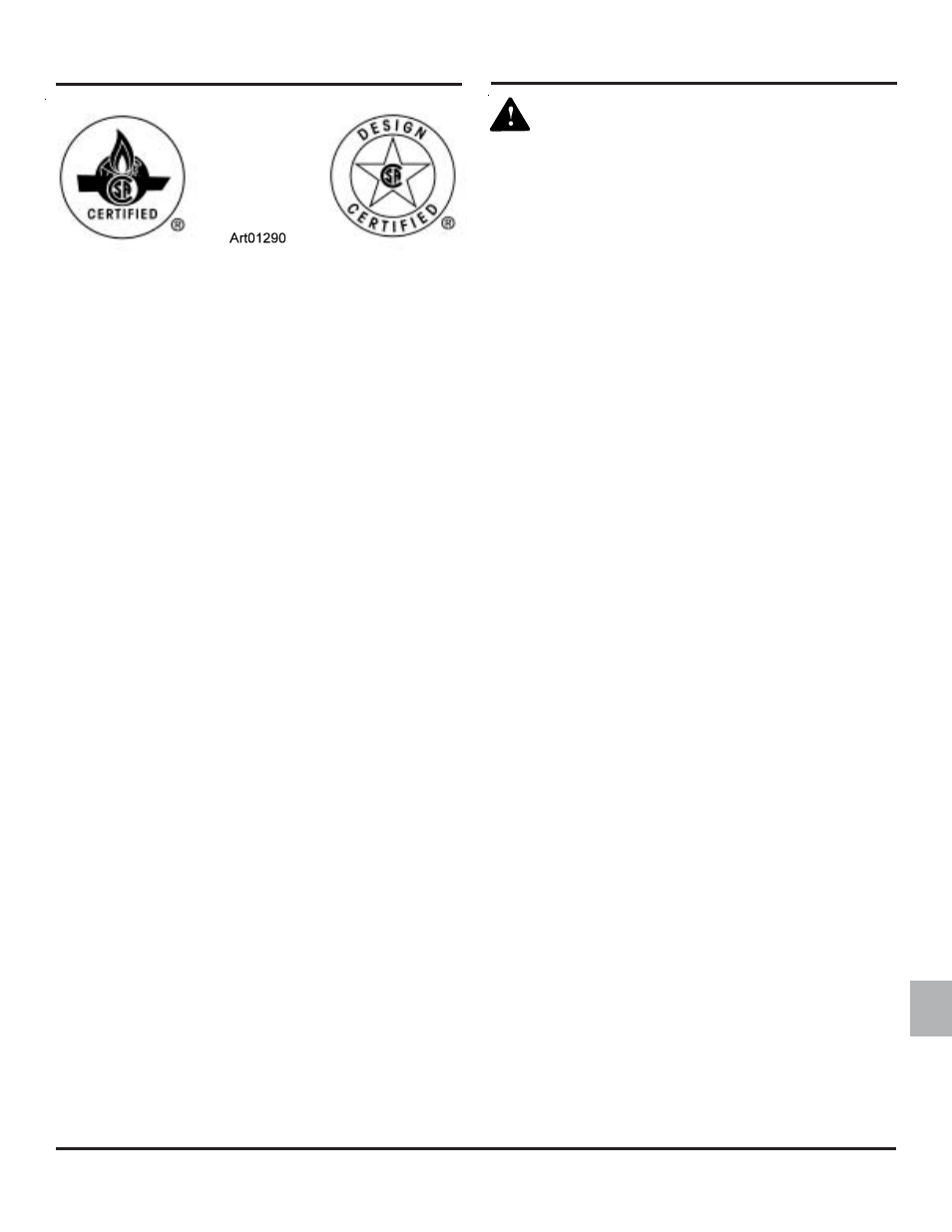 Thetford N1095 Series Installation Manual - 2/20/06 - 2/20/07 User Manual | Page 3 / 20