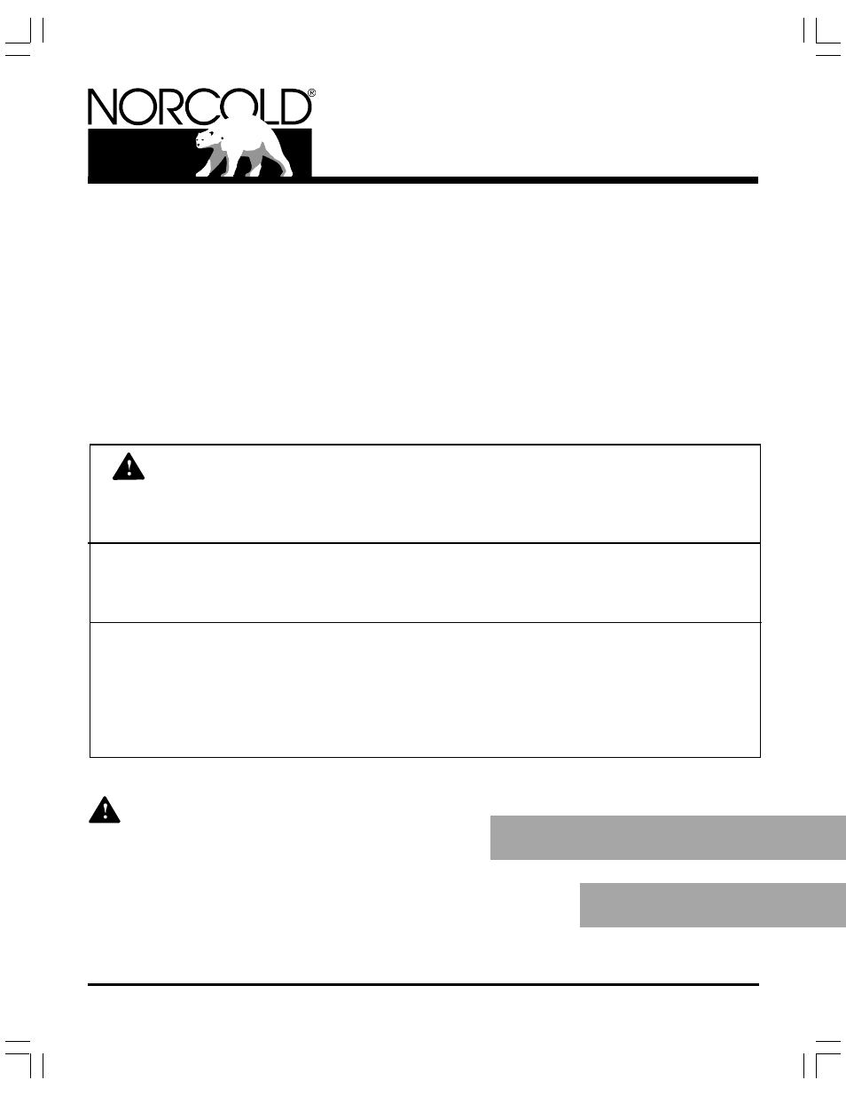 Thetford N1095 Series Installation Manual - 8/2/04 - 2/20/06 User Manual | 19 pages