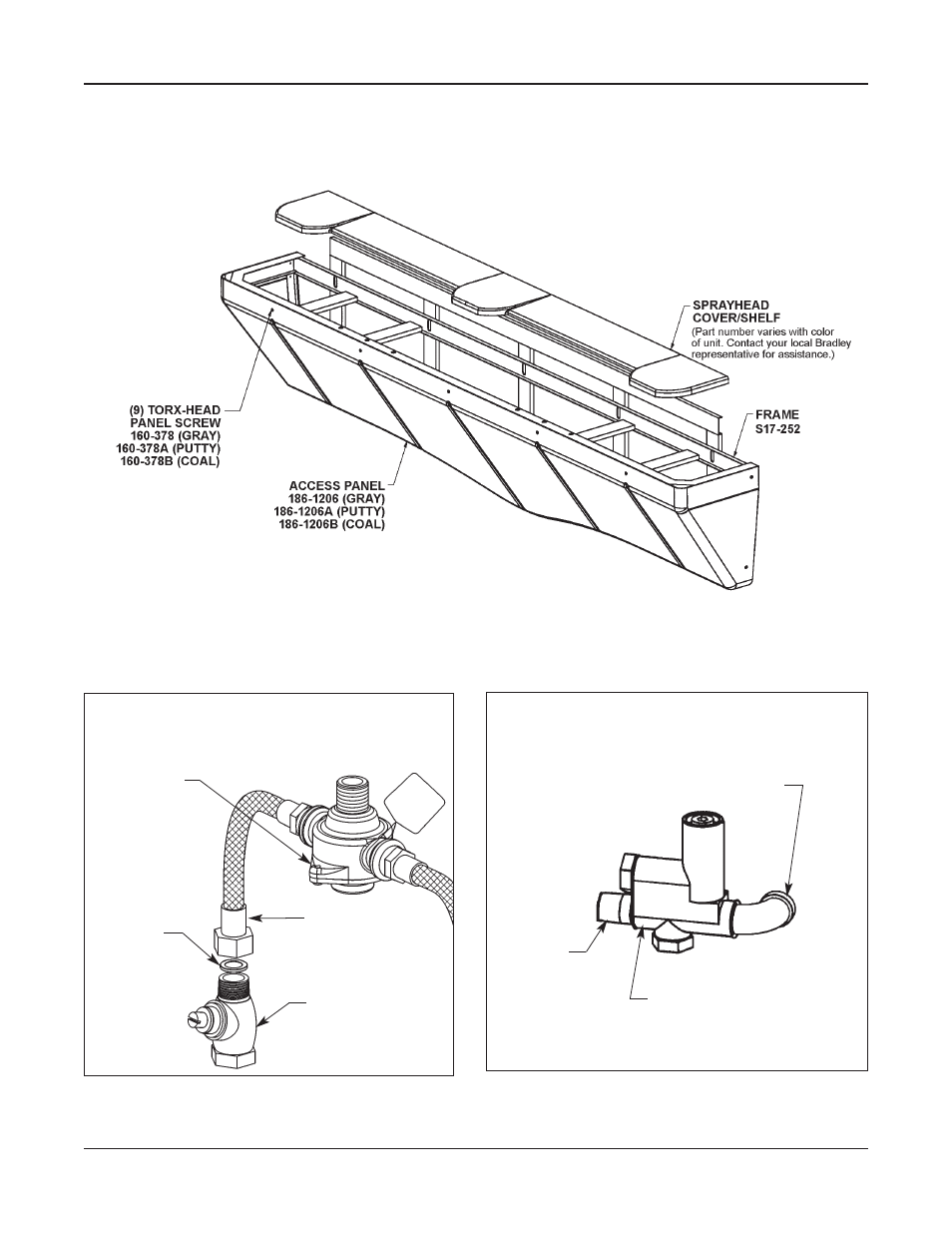 Assembly of components, Optional stop/strainer/check valve | Bradley Smoker SS-3 User Manual | Page 15 / 19
