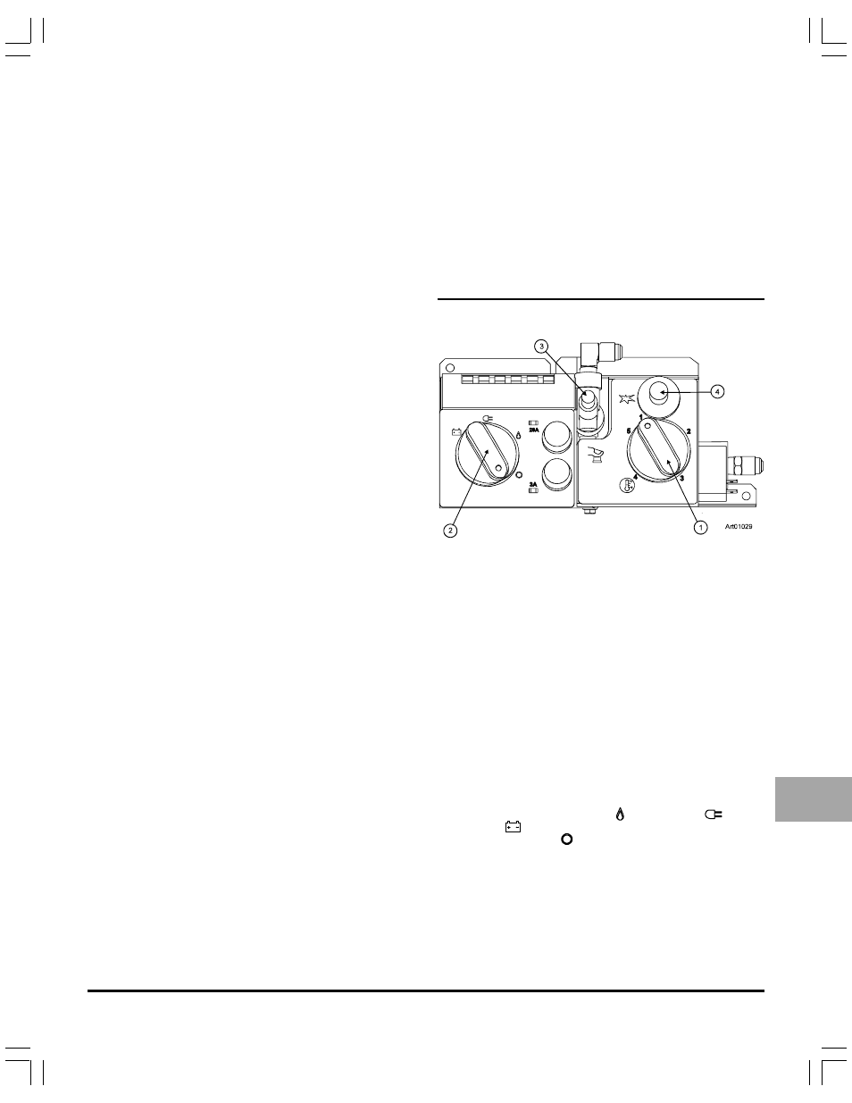 Travel latch, Storage latch, Ignition and start up | Controls | Thetford N260 Series User Manual | Page 5 / 18