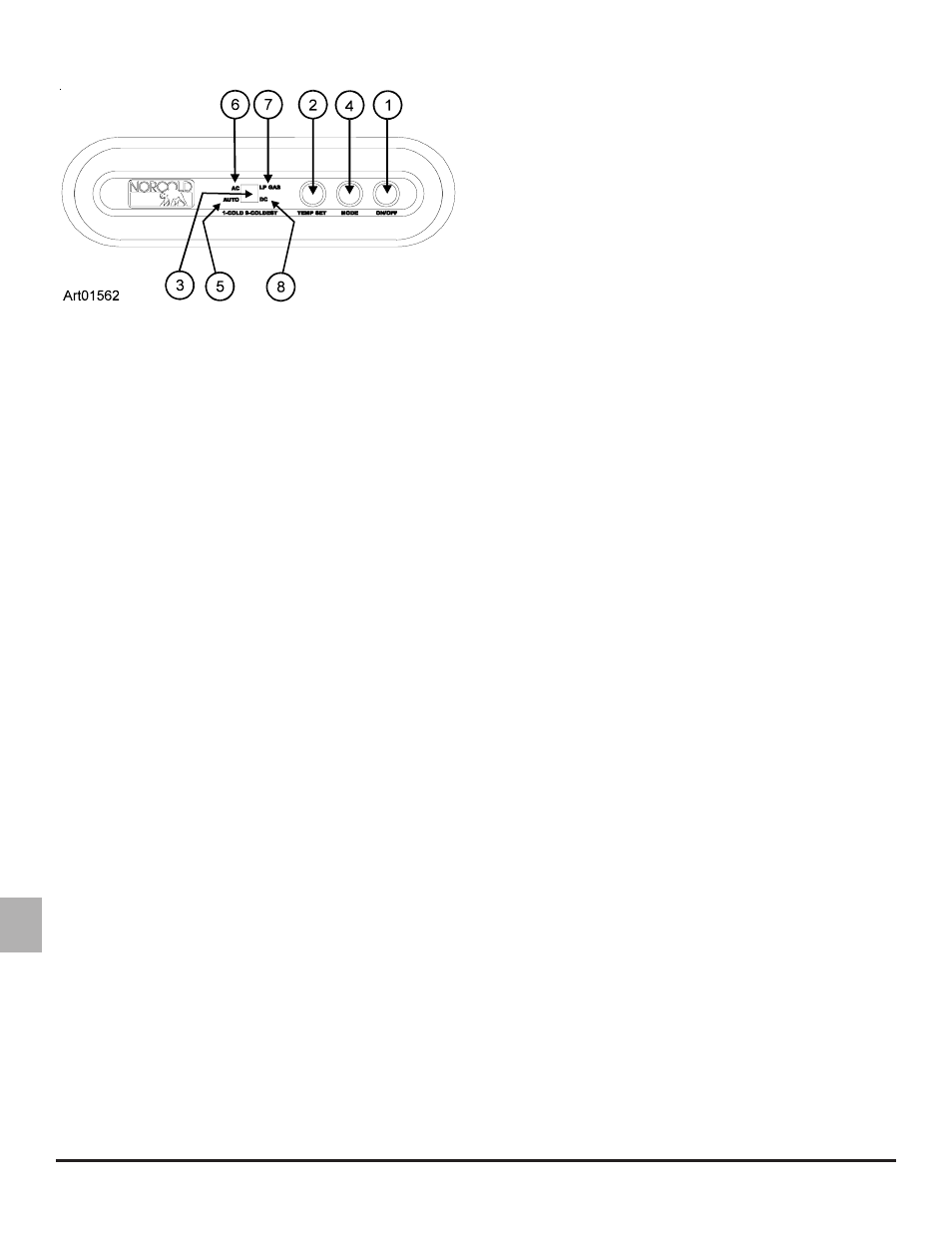 Ignition - propane gas operation (n510 models) | Thetford N400 Series Installation Manual User Manual | Page 10 / 13