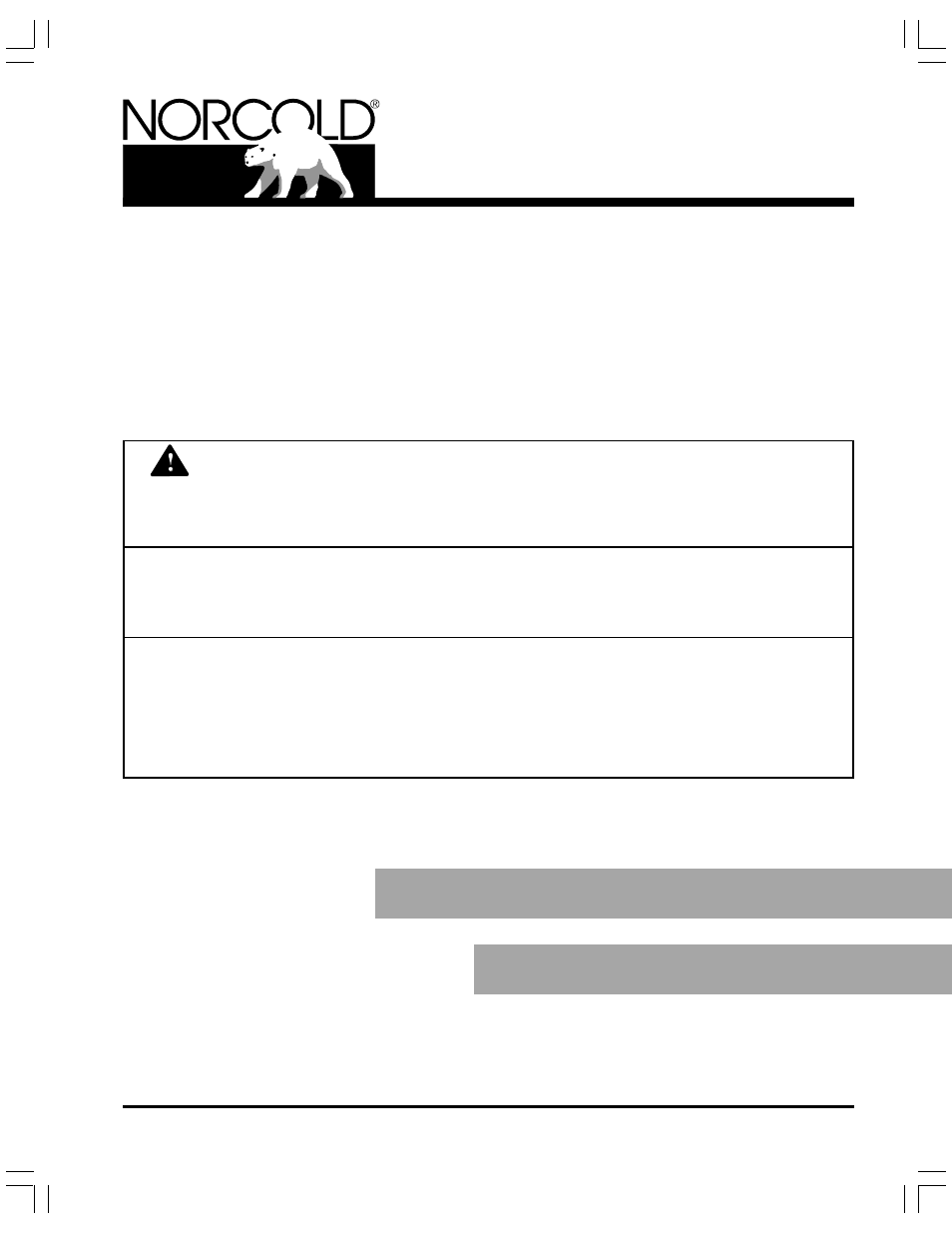 Thetford N51 Series 06/05 - 4/13/06 User Manual | 16 pages