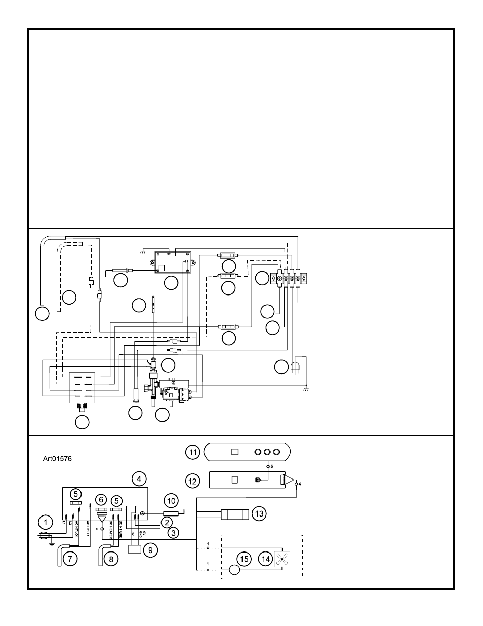 Graphic art01326, Graphic art01314, Graphic art01576 | Thetford N500 Series Owners Manual User Manual | Page 17 / 18