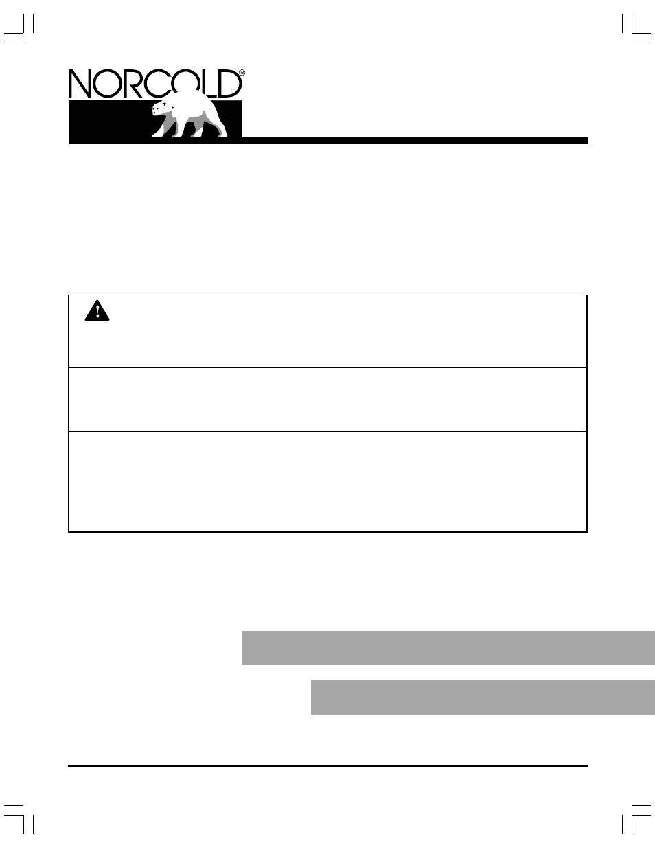 Thetford N81 Series Owner's Manual - Through 3/23/06 User Manual | 14 pages