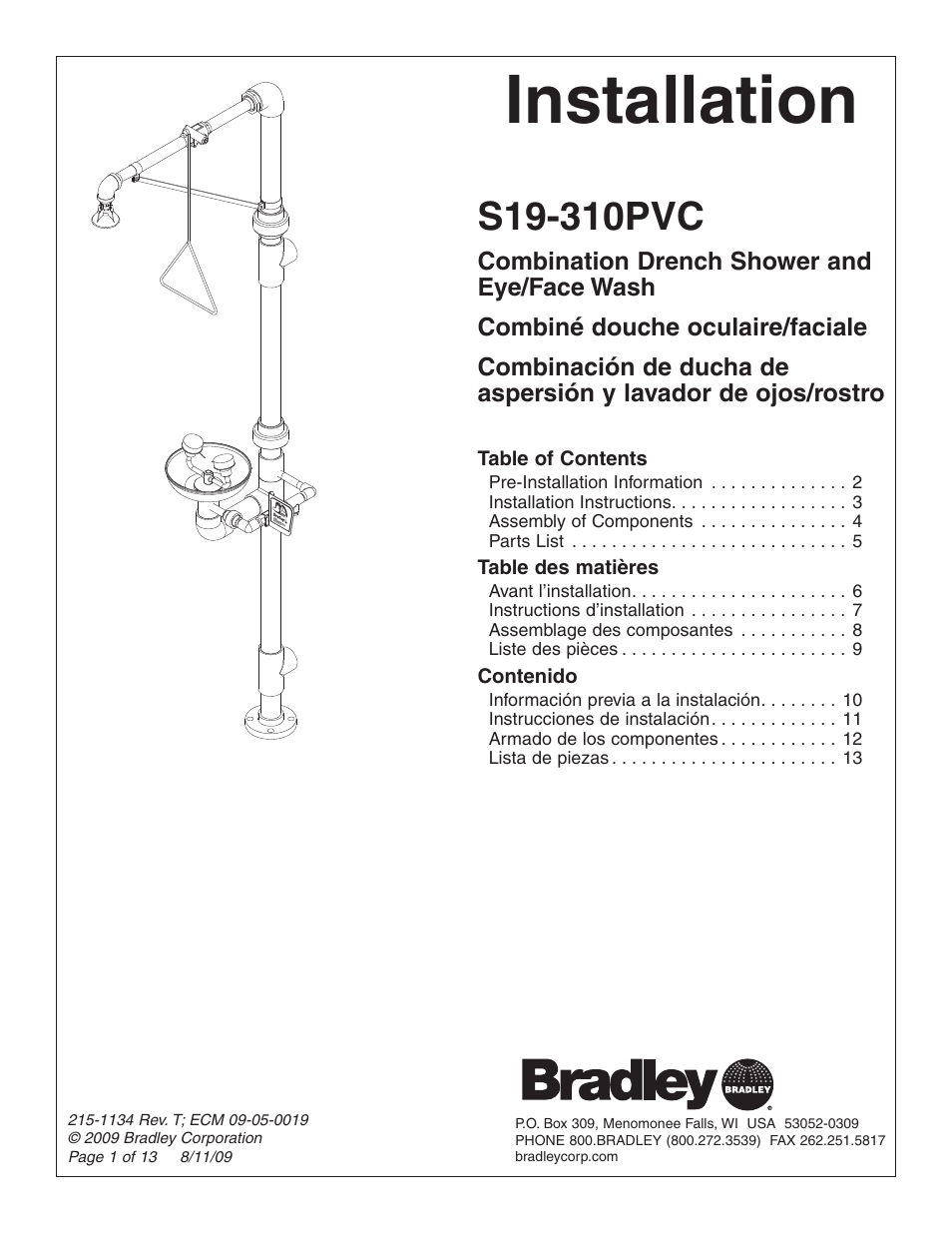 Bradley Smoker S19-310PVC User Manual | 13 pages