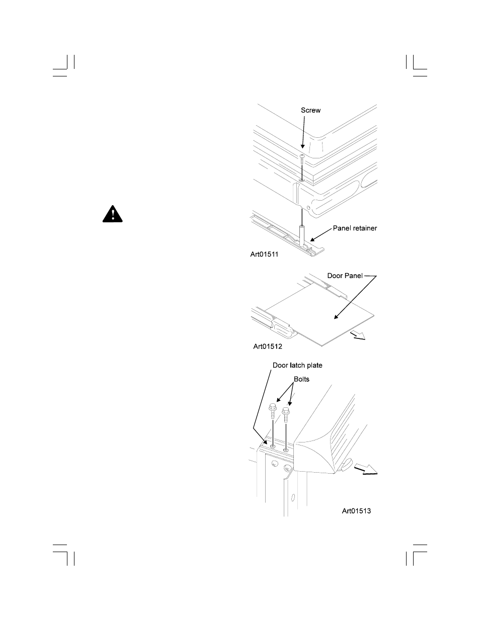 Reverse the door swing | Thetford DE0251T Series-EV User Manual | Page 8 / 11