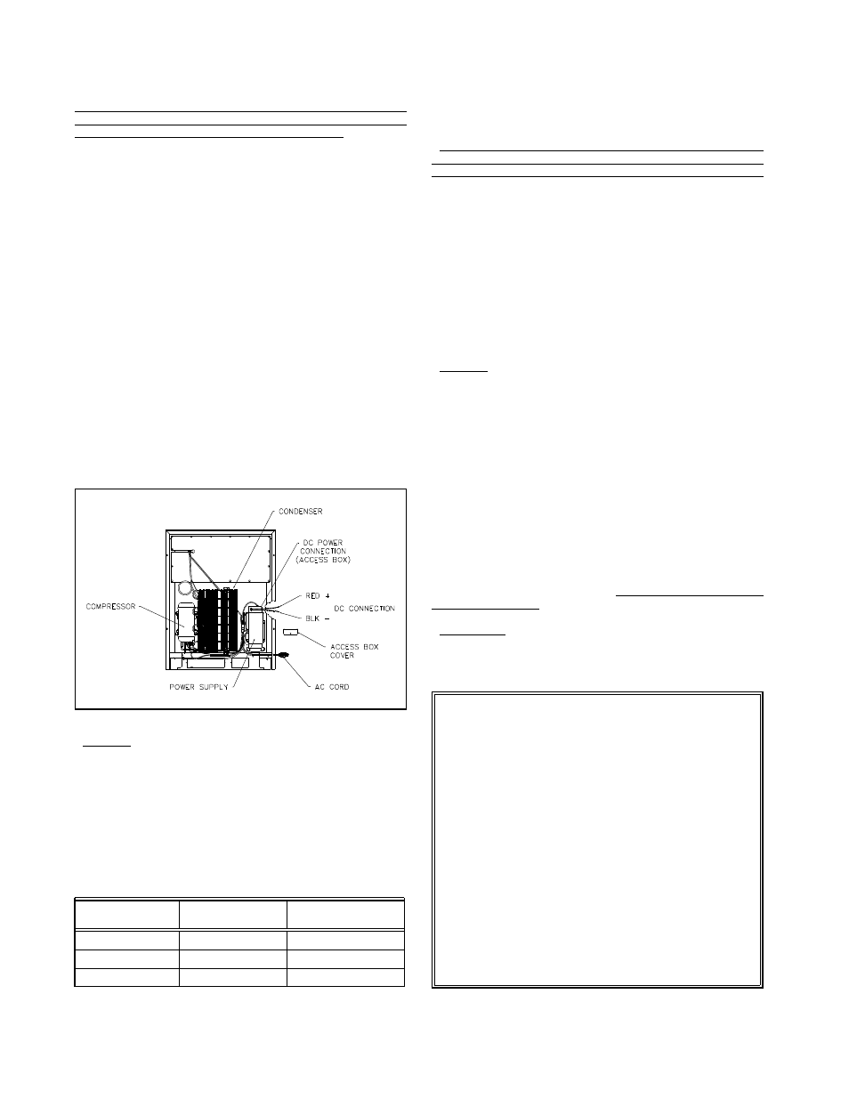 Special requirements for marine installations | Thetford EV54 Series User Manual | Page 4 / 12