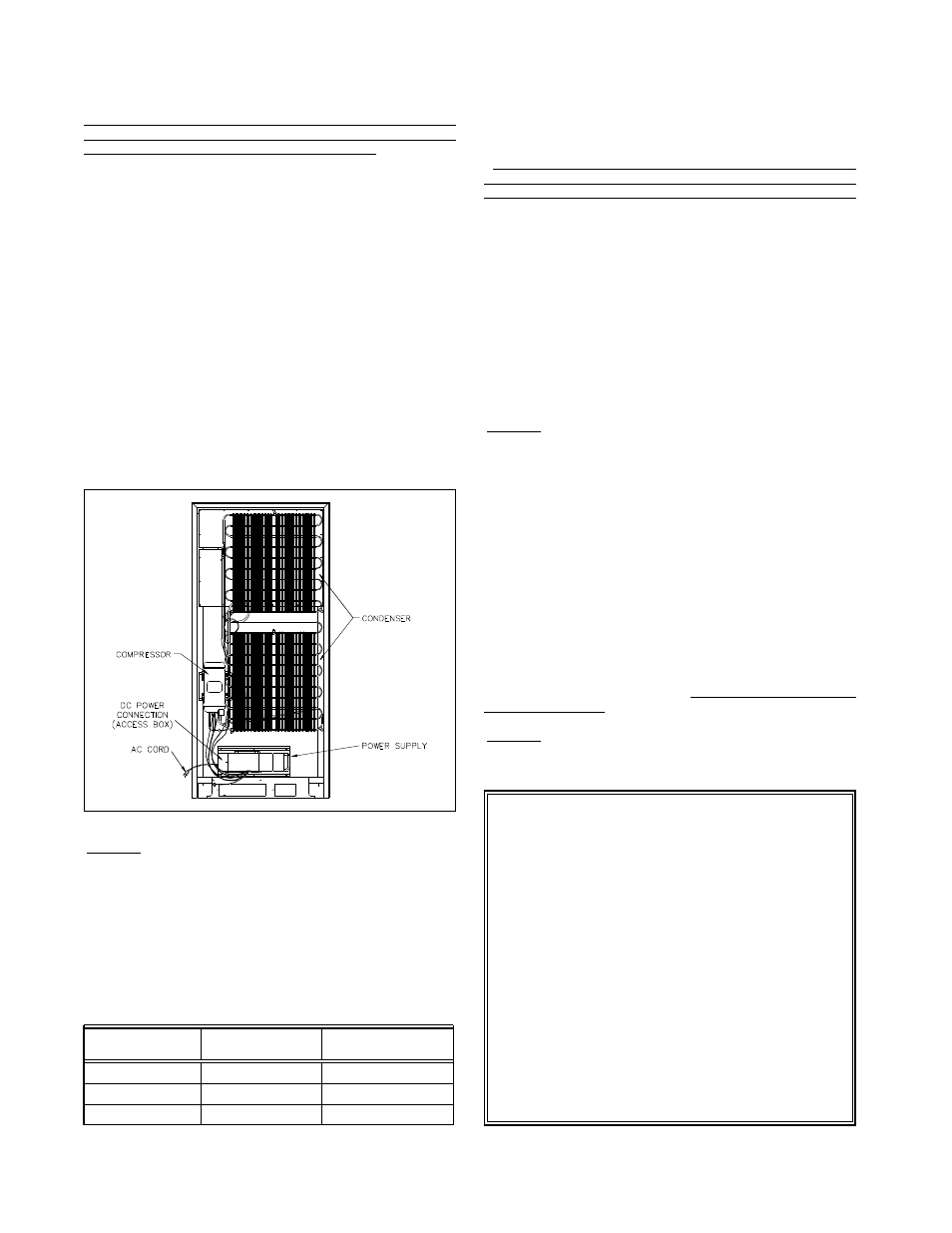 Special requirements for marine installations | Thetford EV56 Series User Manual | Page 4 / 12