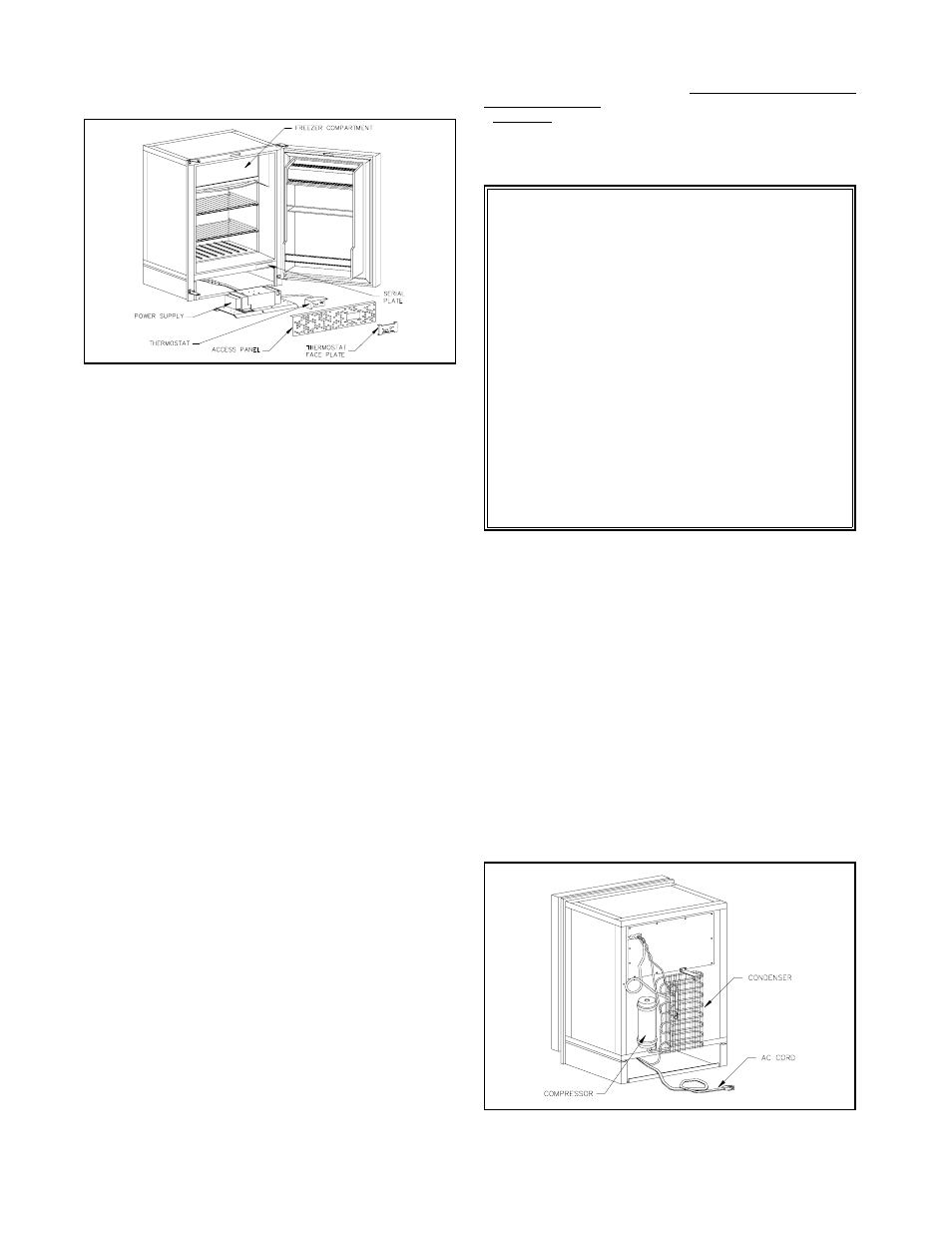 Operation, Special requirements for marine installations | Thetford EV704D Series User Manual | Page 4 / 8