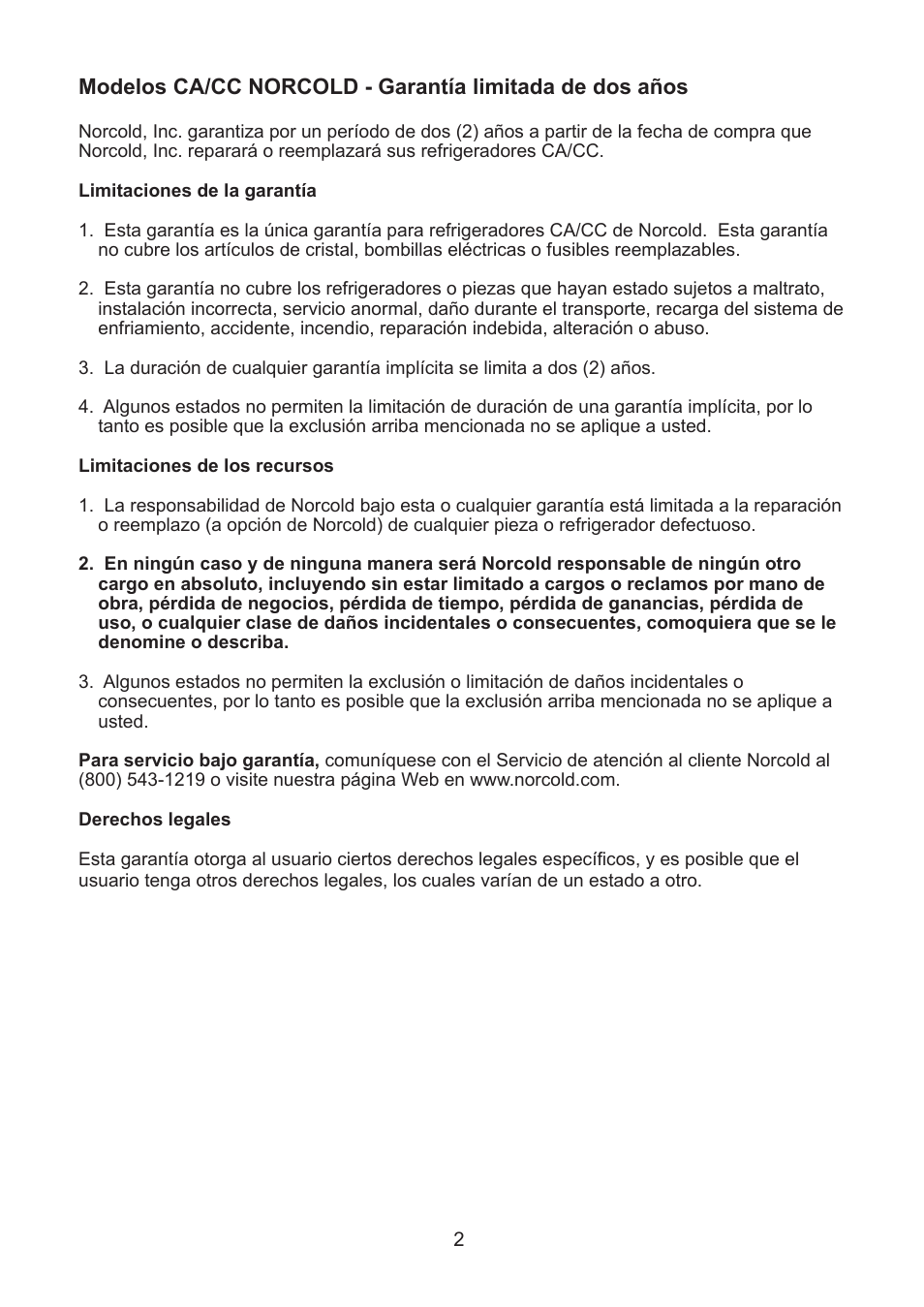 Thetford NRF60 User Manual | Page 24 / 33