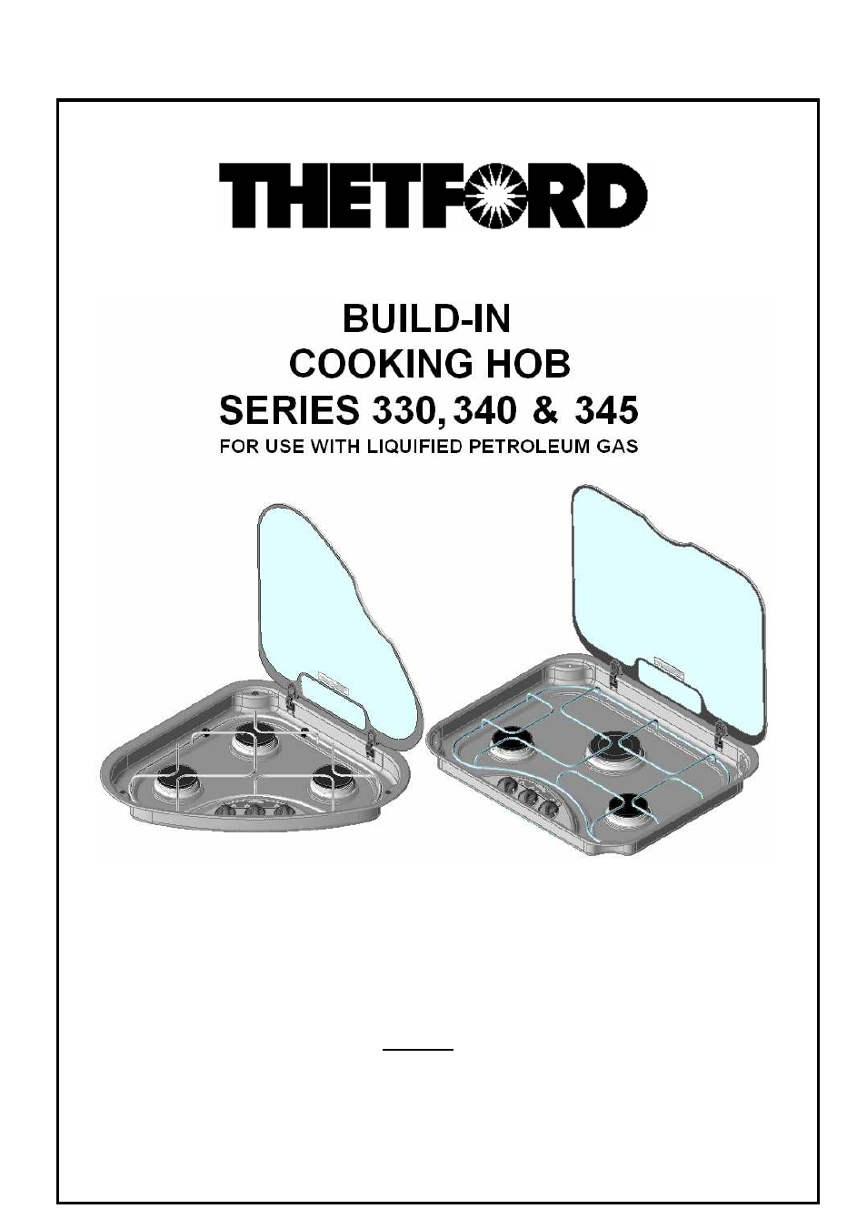 Thetford 345 Series User Manual | 14 pages