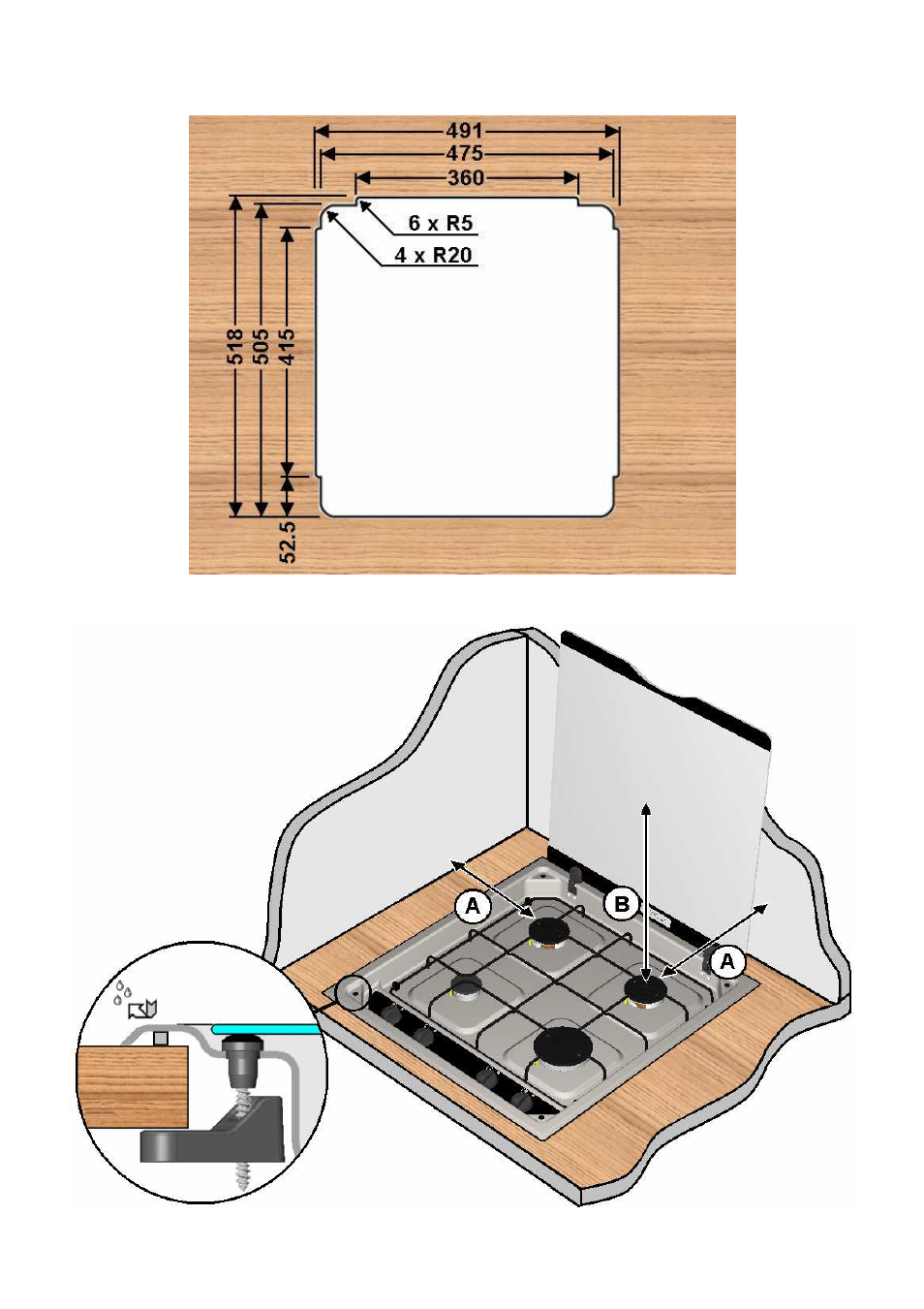 Thetford Linear 170 Series User Manual | Page 3 / 9