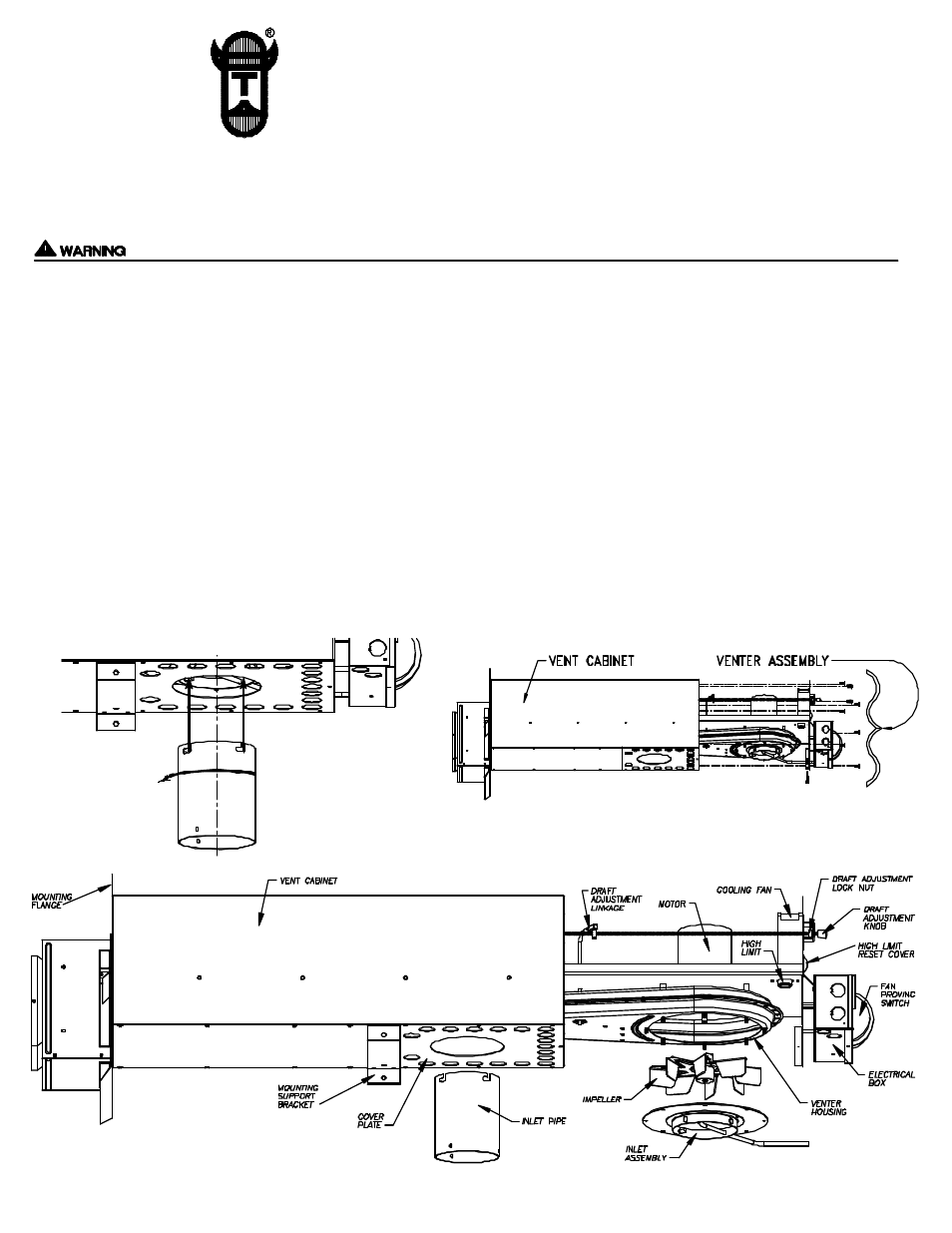 Tjernlund 950-0017 SS2 Impeller Kit 8504070 Rev. 03/98 User Manual | 1 page