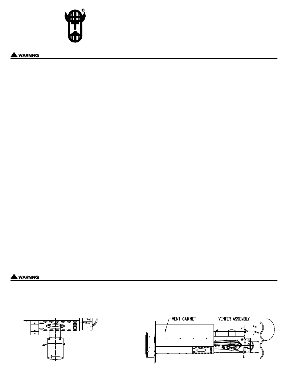 Tjernlund 950-0019 SS2 Venter Housing Kit 8504072 Rev. 05/98 User Manual | 1 page