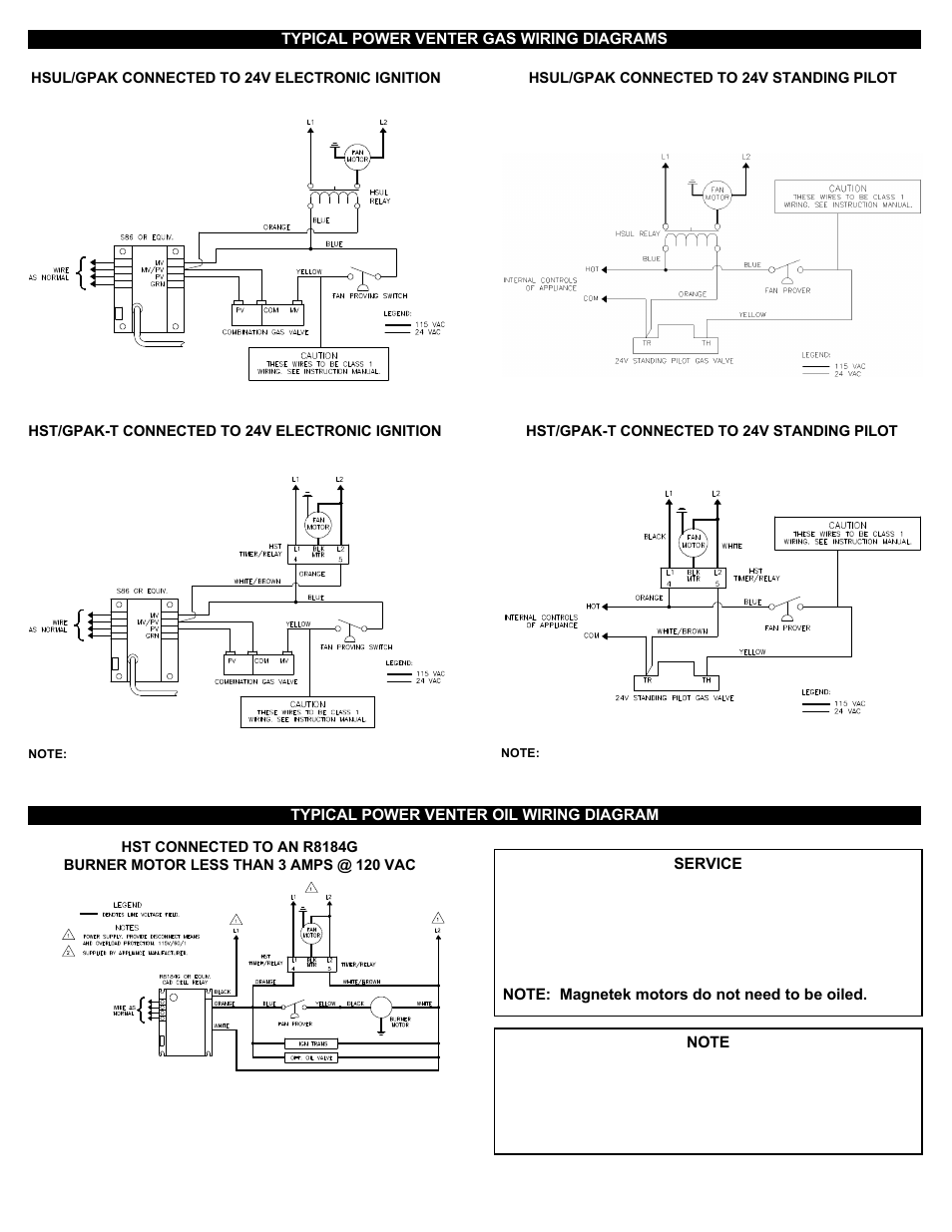 Tjernlund 950-1020 Motor Kit 8504048 Rev 2 12/97 User Manual | Page 2 / 2