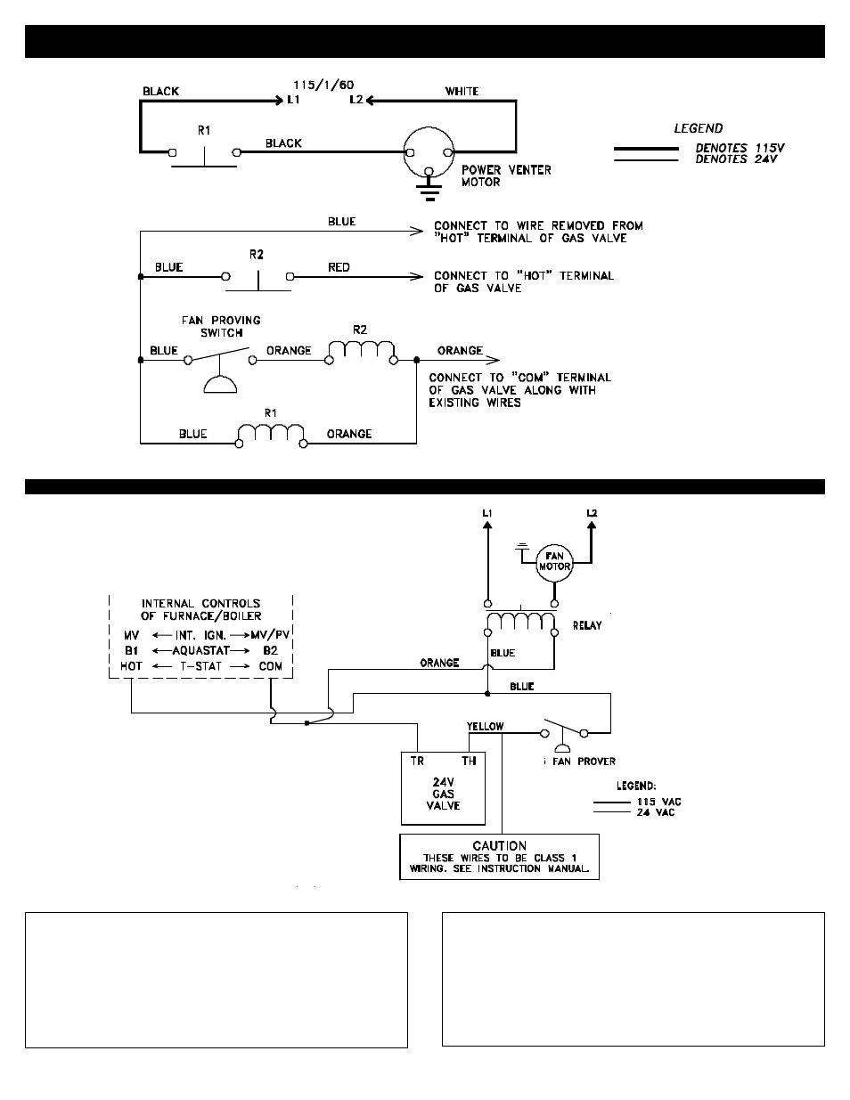 Tjernlund 950-1022 Motor Kit 8504050 Rev. 1 11/96 User Manual | Page 2 / 2