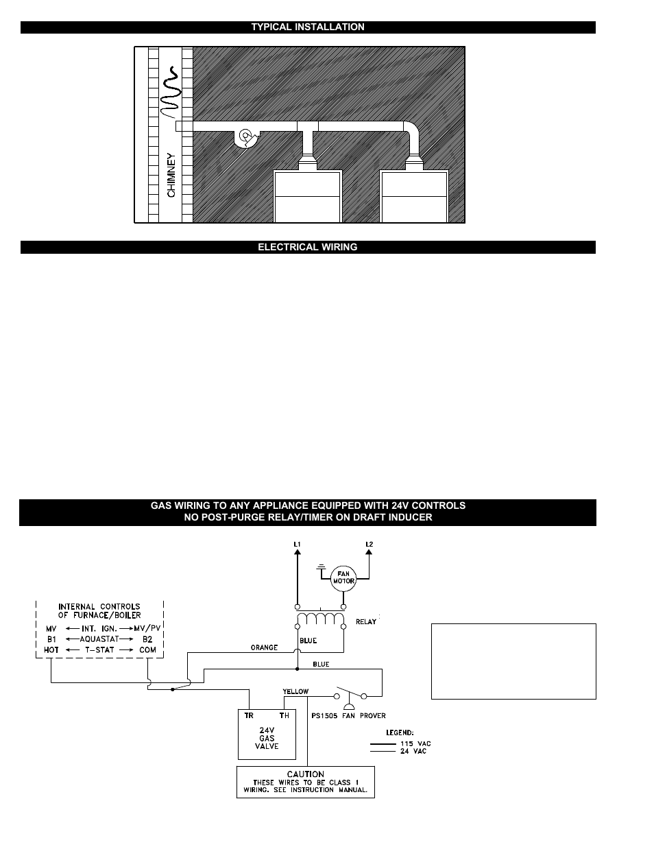 Tjernlund DJ-3, D-3, HD, I, IL, XL Draft Inducer 8504003 Rev A 07/00 User Manual | Page 6 / 12