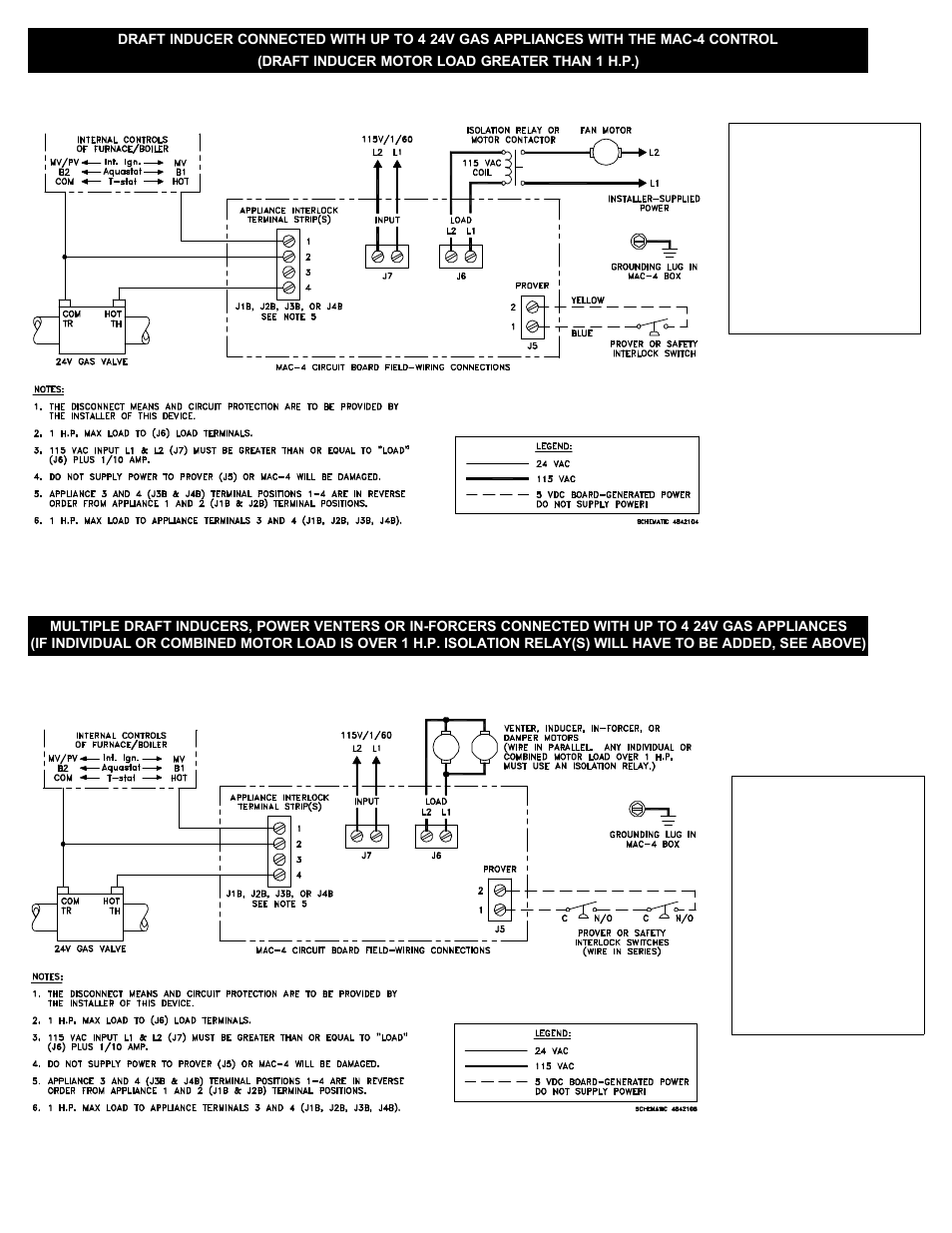 Tjernlund DJ-3, D-3, HD, I, IL, XL Draft Inducer 8504003 Rev A 07/00 User Manual | Page 8 / 12