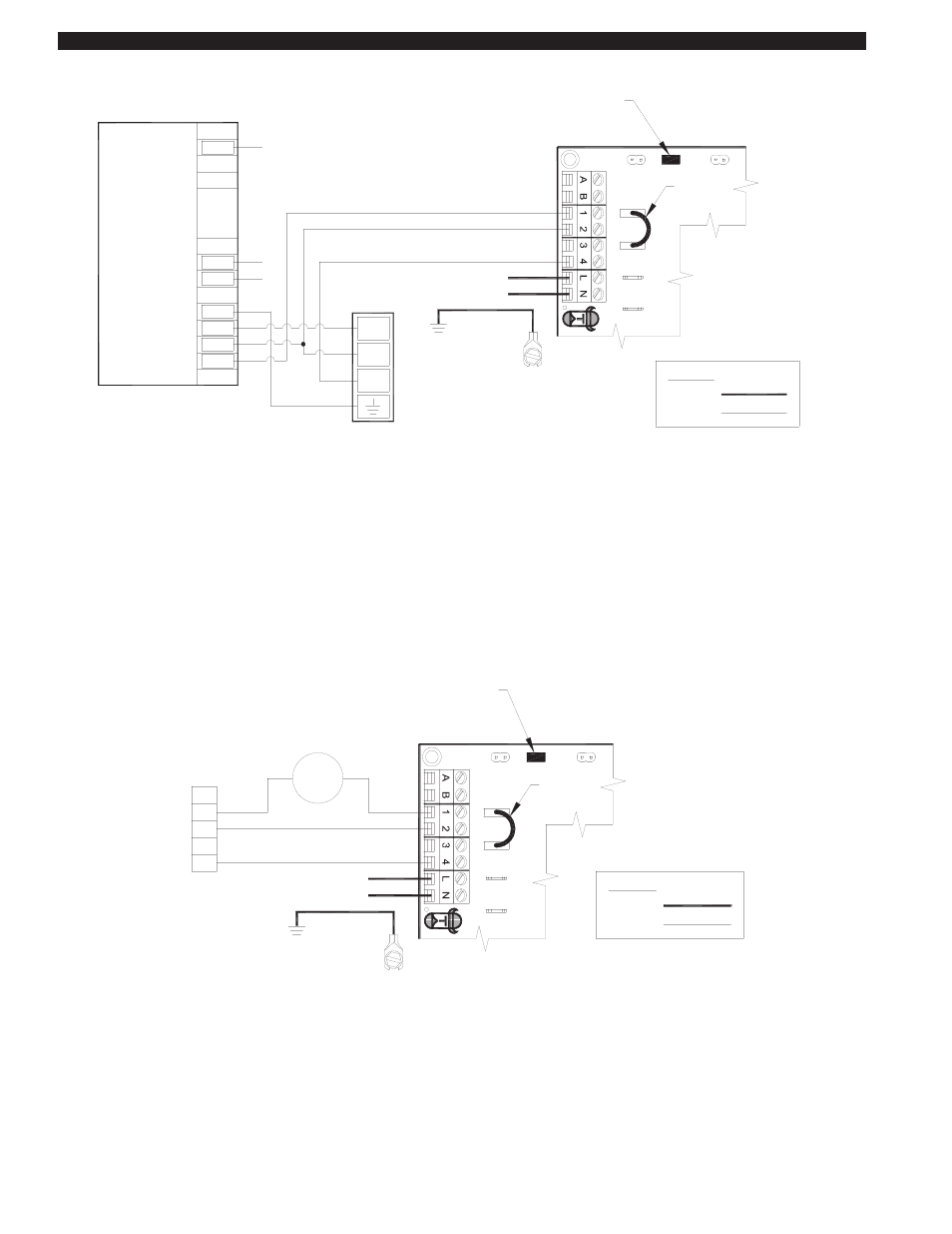 Uc1 burner interlock wiring diagrams | Tjernlund UCRT Rooftop Inducer Universal Control (Version X.06) 8504162 Rev A 05/11 User Manual | Page 8 / 16