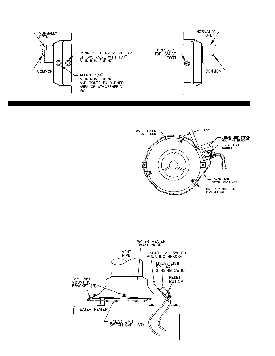 Tjernlund WHK-2 Millivolt Interlock Kit (Discontinued - Not Compatible with UC1) 8504026 Rev 8 09/98 User Manual | Page 5 / 15