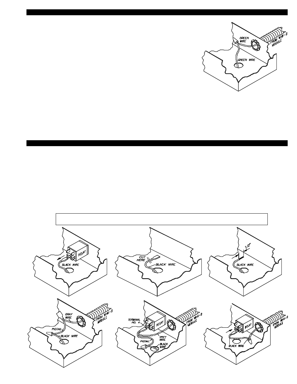 Tjernlund WHK-2 Millivolt Interlock Kit (Discontinued - Not Compatible with UC1) 8504026 Rev 8 09/98 User Manual | Page 6 / 15