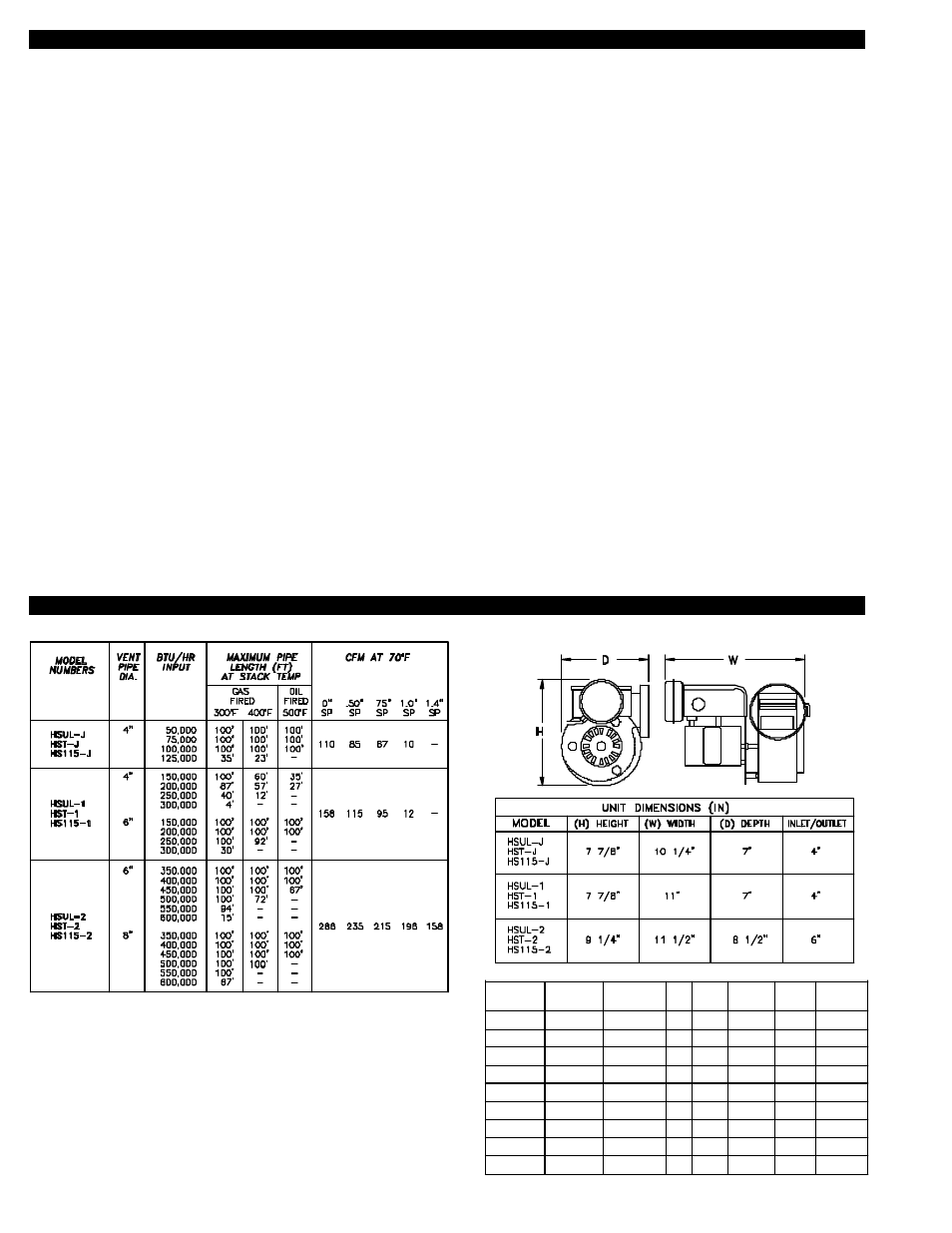 Tjernlund HST_HS115_HSUL-J, 1, 2 Series (Discontinued) 8504060 Rev A 11/99 User Manual | Page 2 / 20