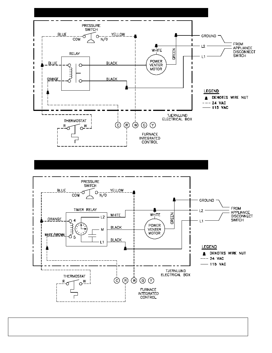 Tjernlund HST_HS115_HSUL-JC, 1C, 2C Canadian Series (Discontinued) 8504017 Rev 1 09/97 User Manual | Page 12 / 20