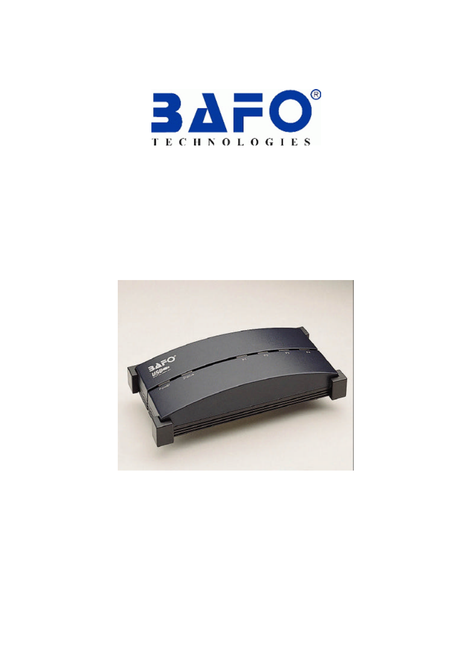 Bafo Technologies BF-400 User Manual | 11 pages