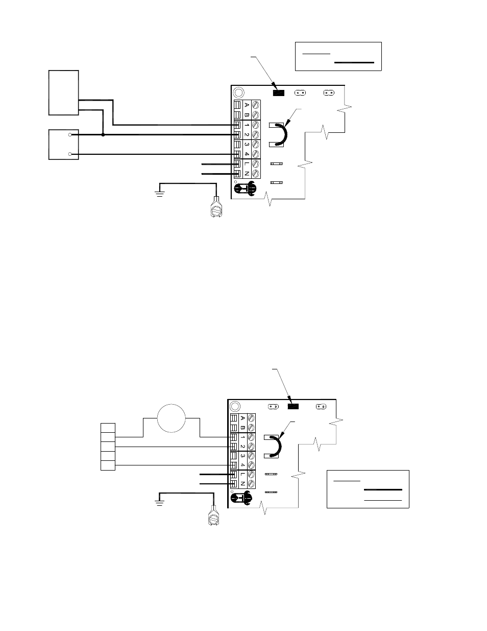 Uc1 universal control connected with an aquastat | Tjernlund HS3,4,5 Series with UC1 Universal Control (Version X.02)  8504111 Rev 09/02 User Manual | Page 12 / 16