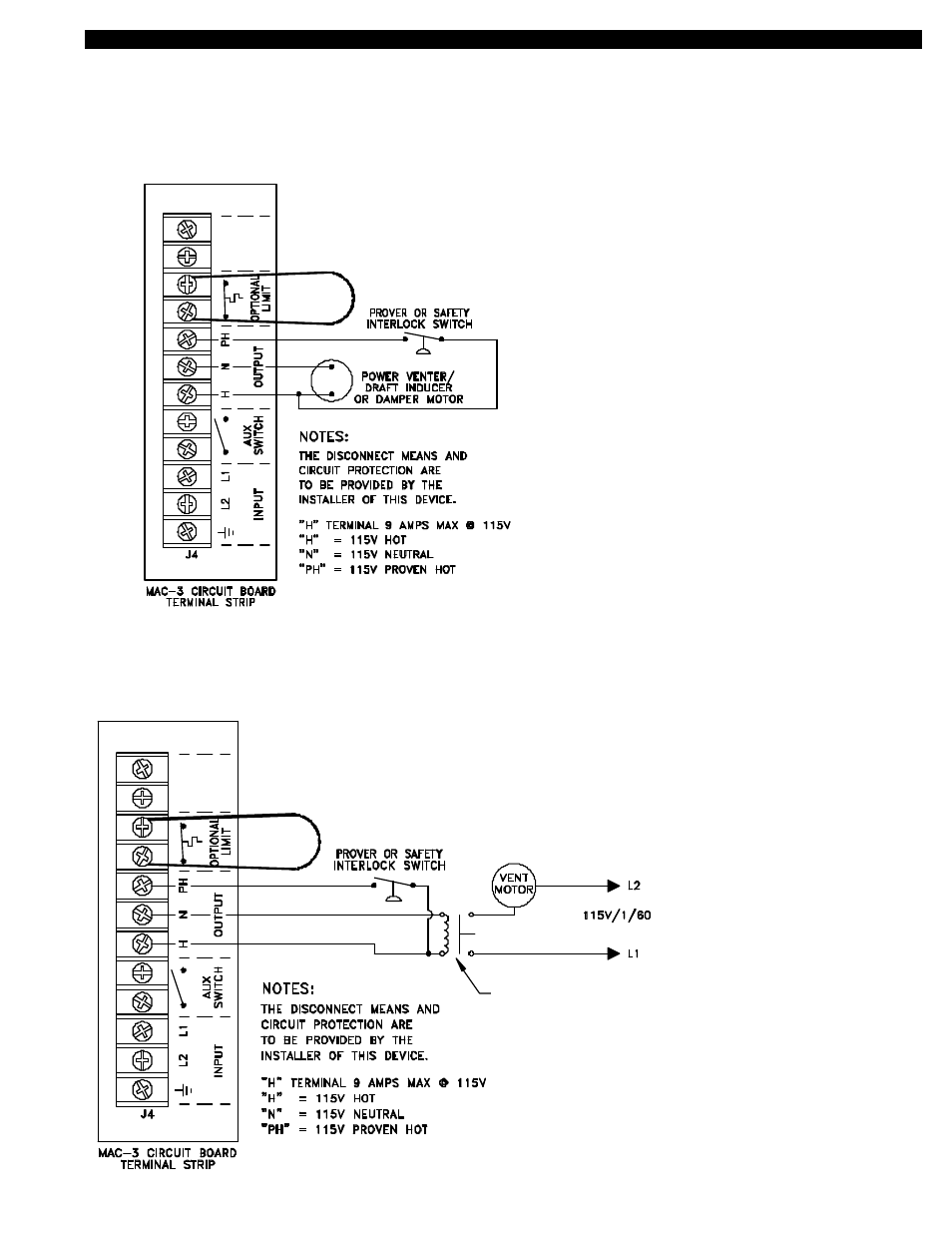 Tjernlund HS-3,4,5 (Discontinued Version - Pre UC1 Universal Control) 8504031 Rev A 09/99 User Manual | Page 10 / 12