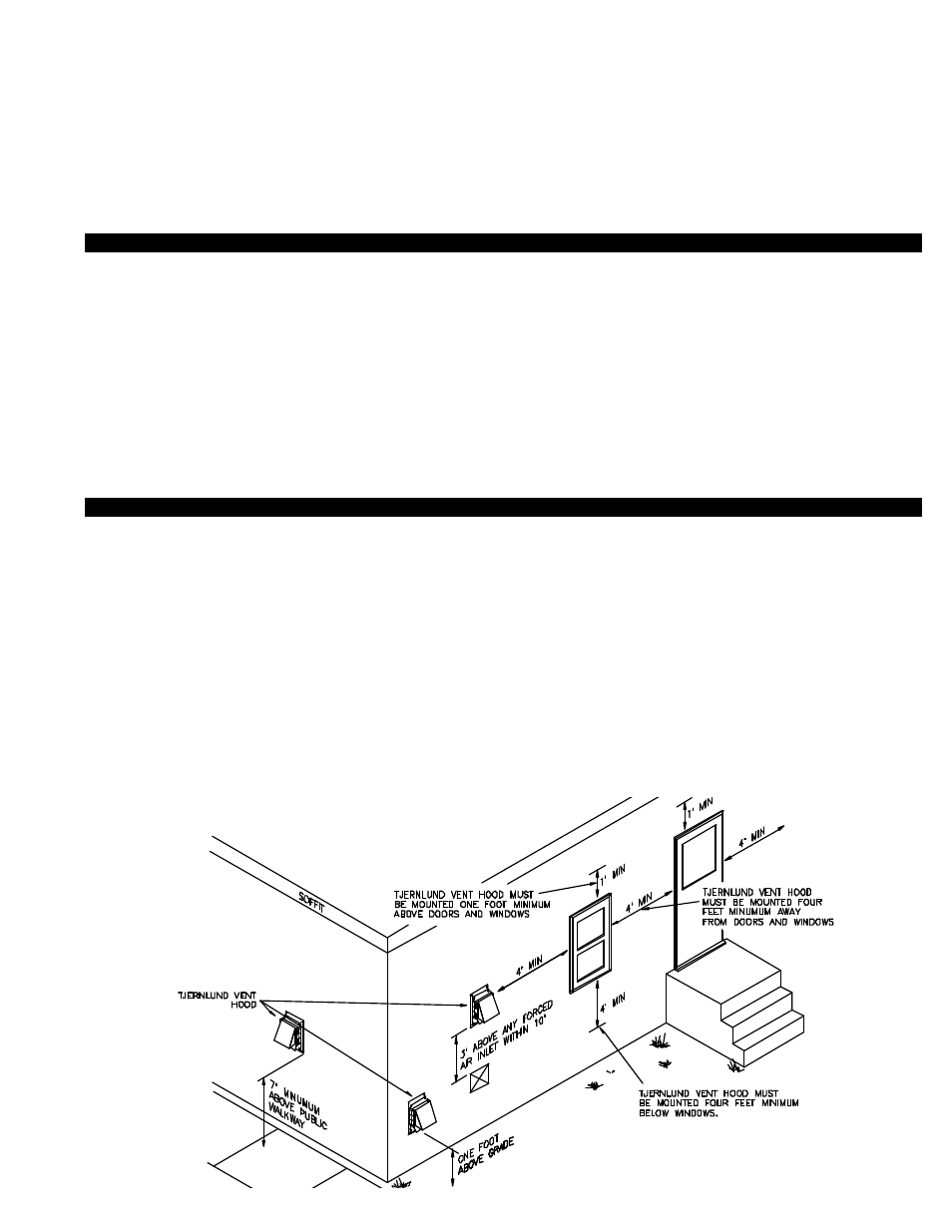 Tjernlund HS-3,4,5 (Discontinued Version - Pre UC1 Universal Control) 8504031 Rev A 09/99 User Manual | Page 4 / 12