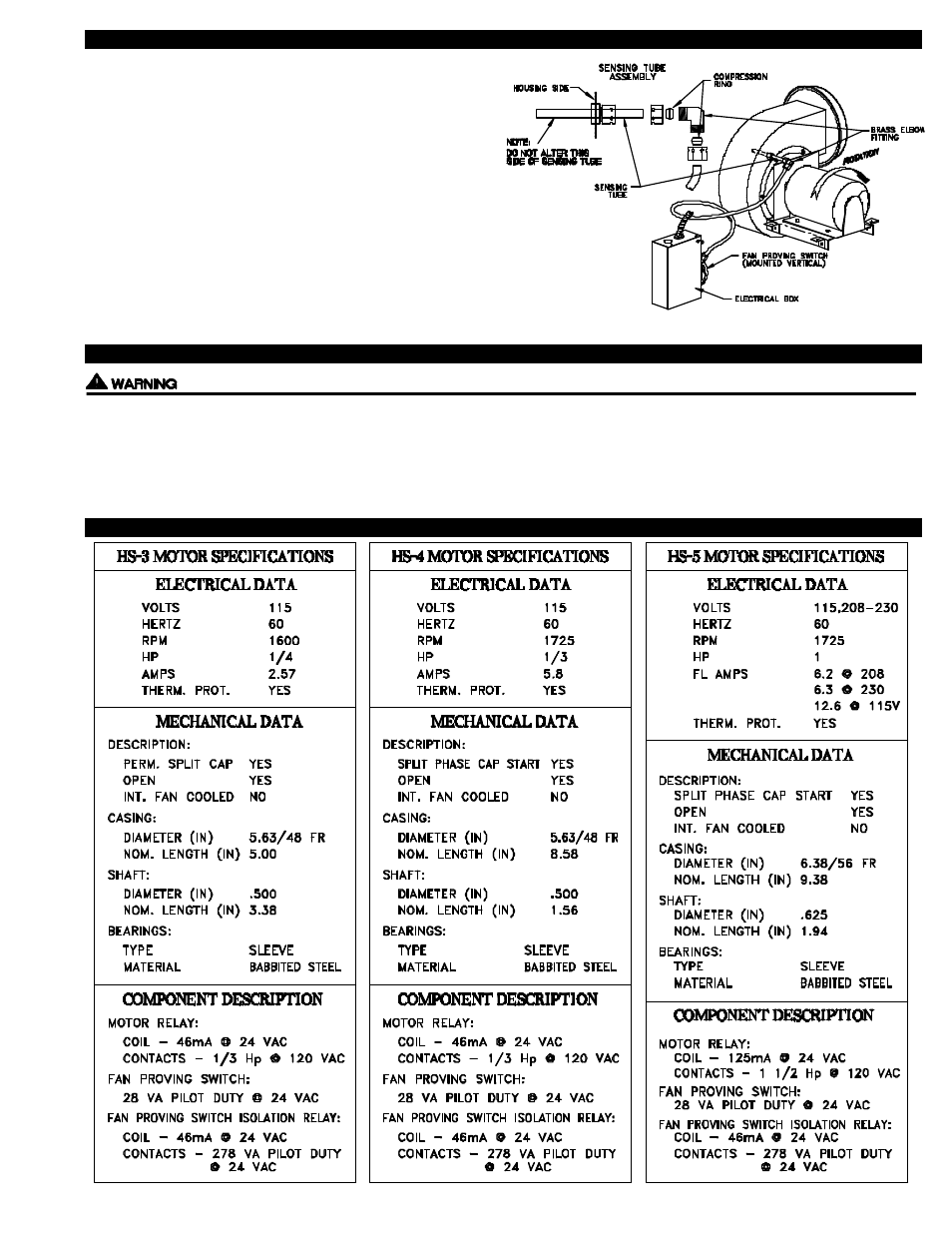 Tjernlund HS-3,4,5 (Discontinued Version - Pre UC1 Universal Control) 8504031 Rev A 09/99 User Manual | Page 6 / 12