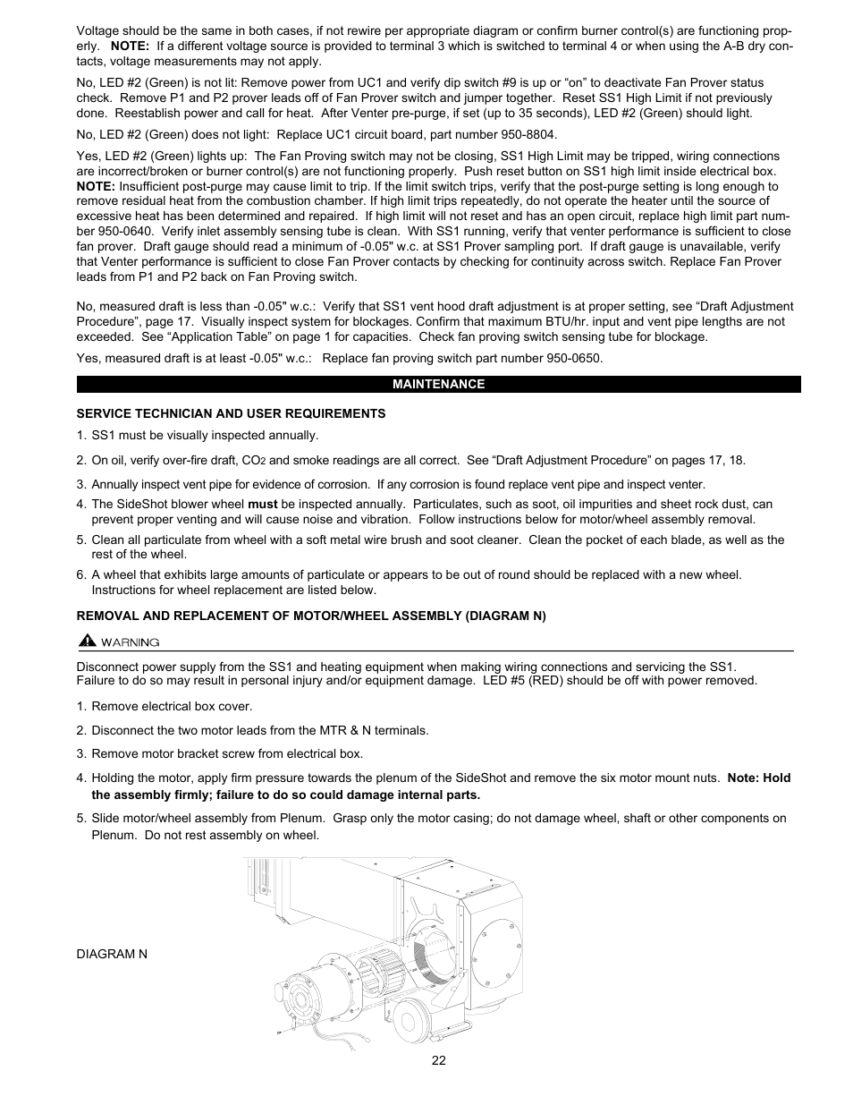 Tjernlund SS1 SideShot with UC1 Universal Control (Version X.04) 8504102 Rev C 02/04  User Manual | Page 23 / 24